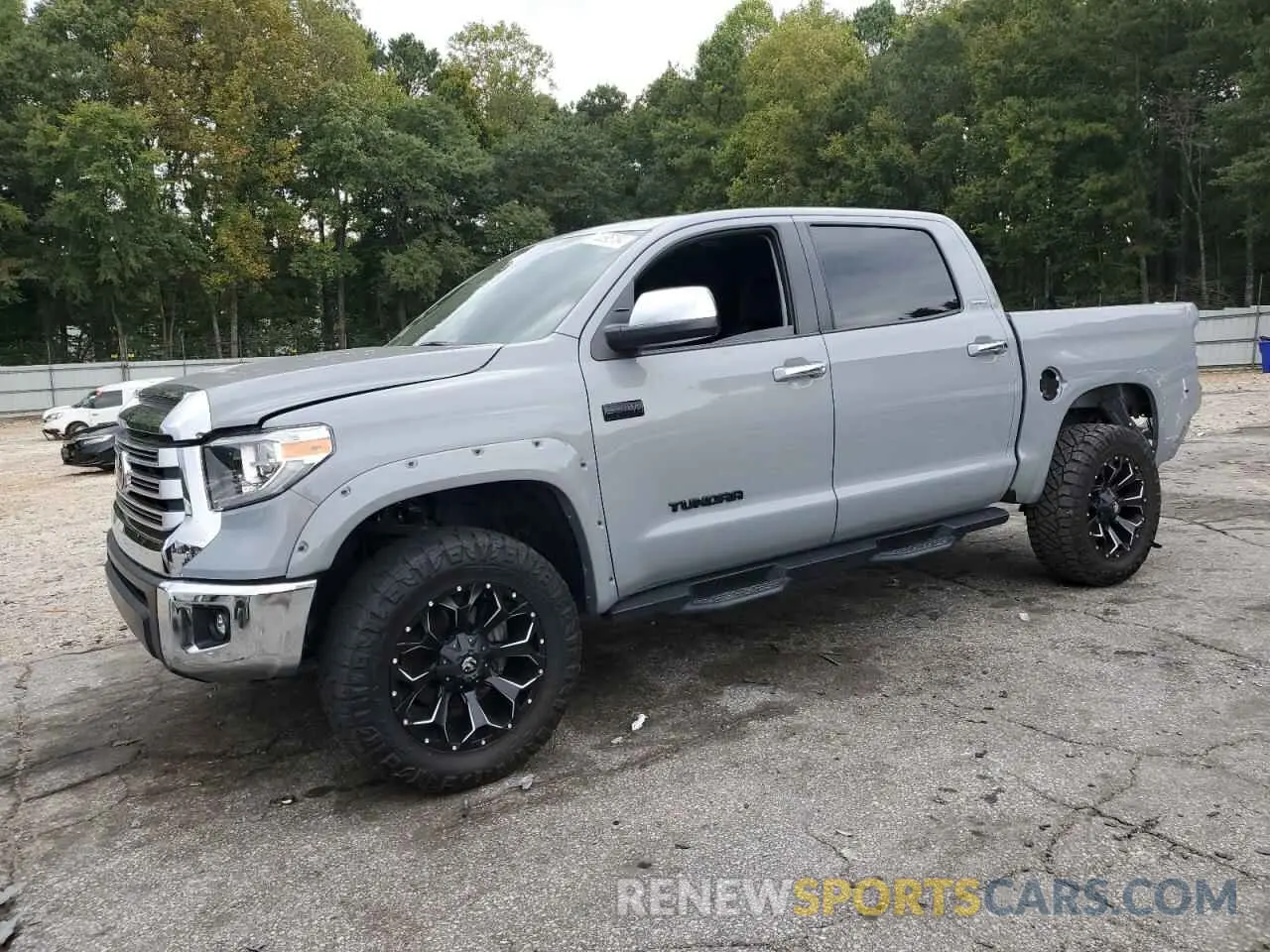 1 fotografías del automóvil dañado 5TFFY5F19MX292163 TOYOTA TUNDRA 2021