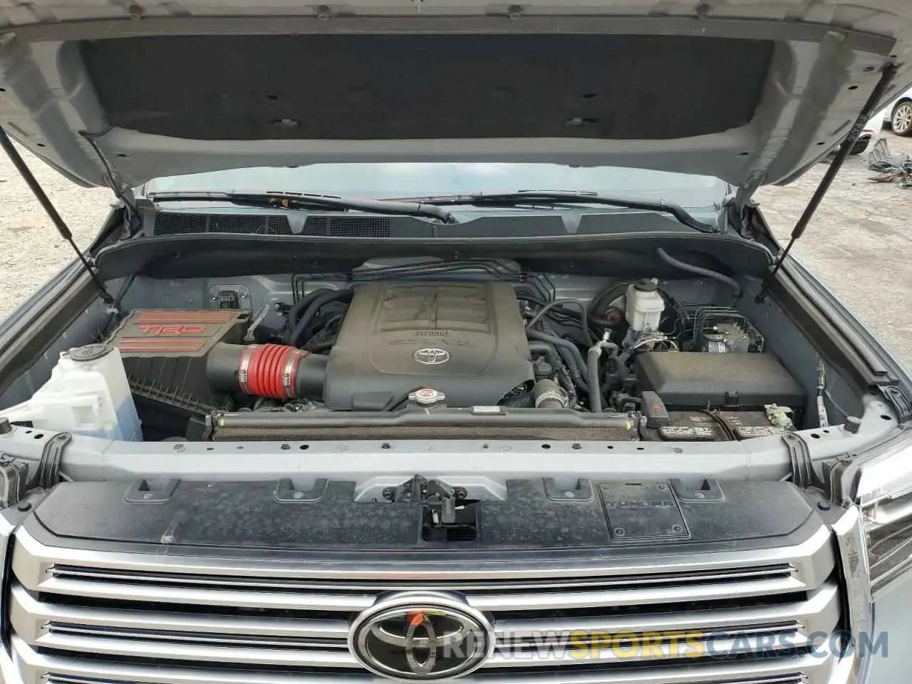 11 fotografías del automóvil dañado 5TFFY5F19MX292163 TOYOTA TUNDRA 2021