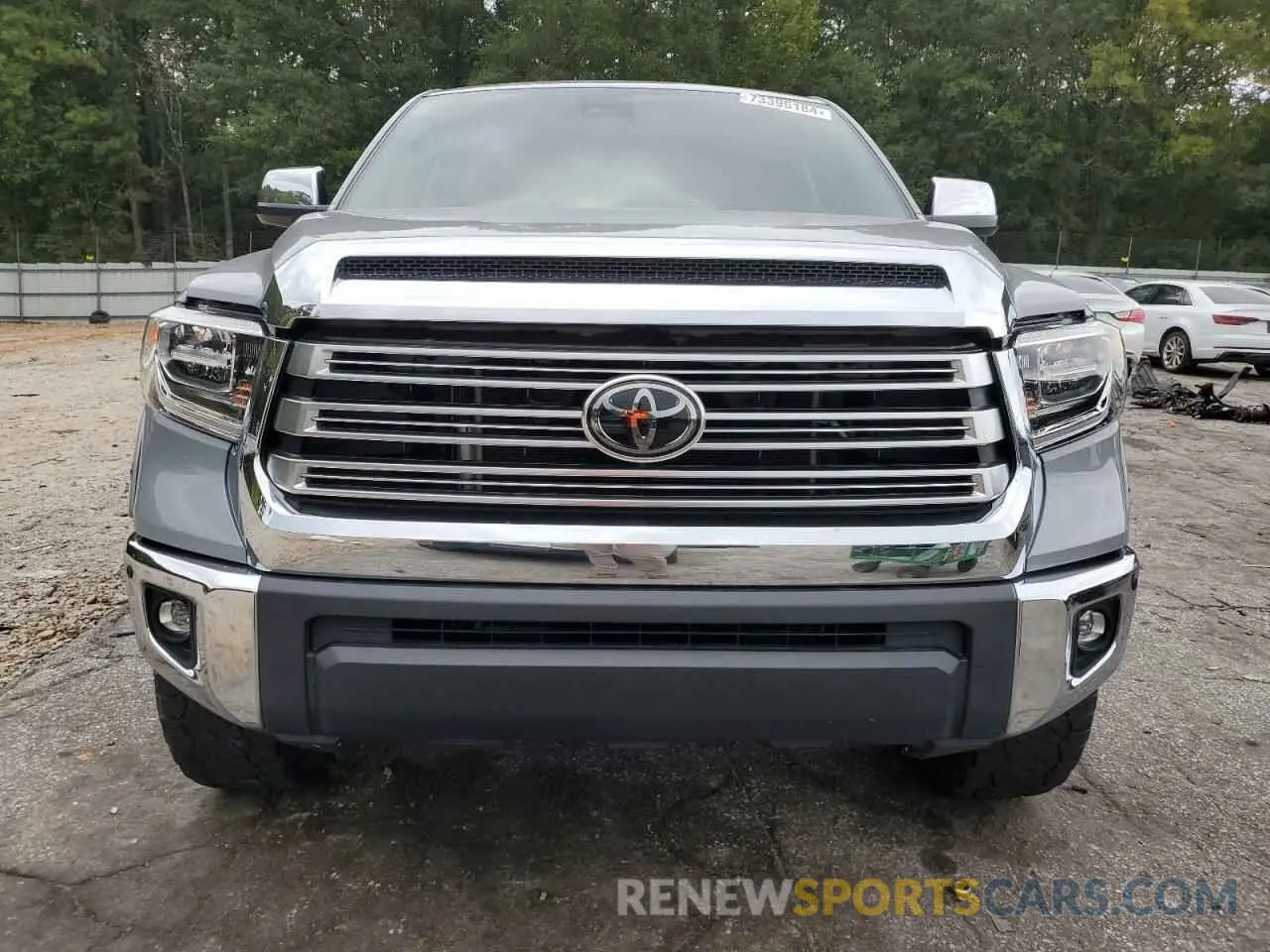 5 fotografías del automóvil dañado 5TFFY5F19MX292163 TOYOTA TUNDRA 2021