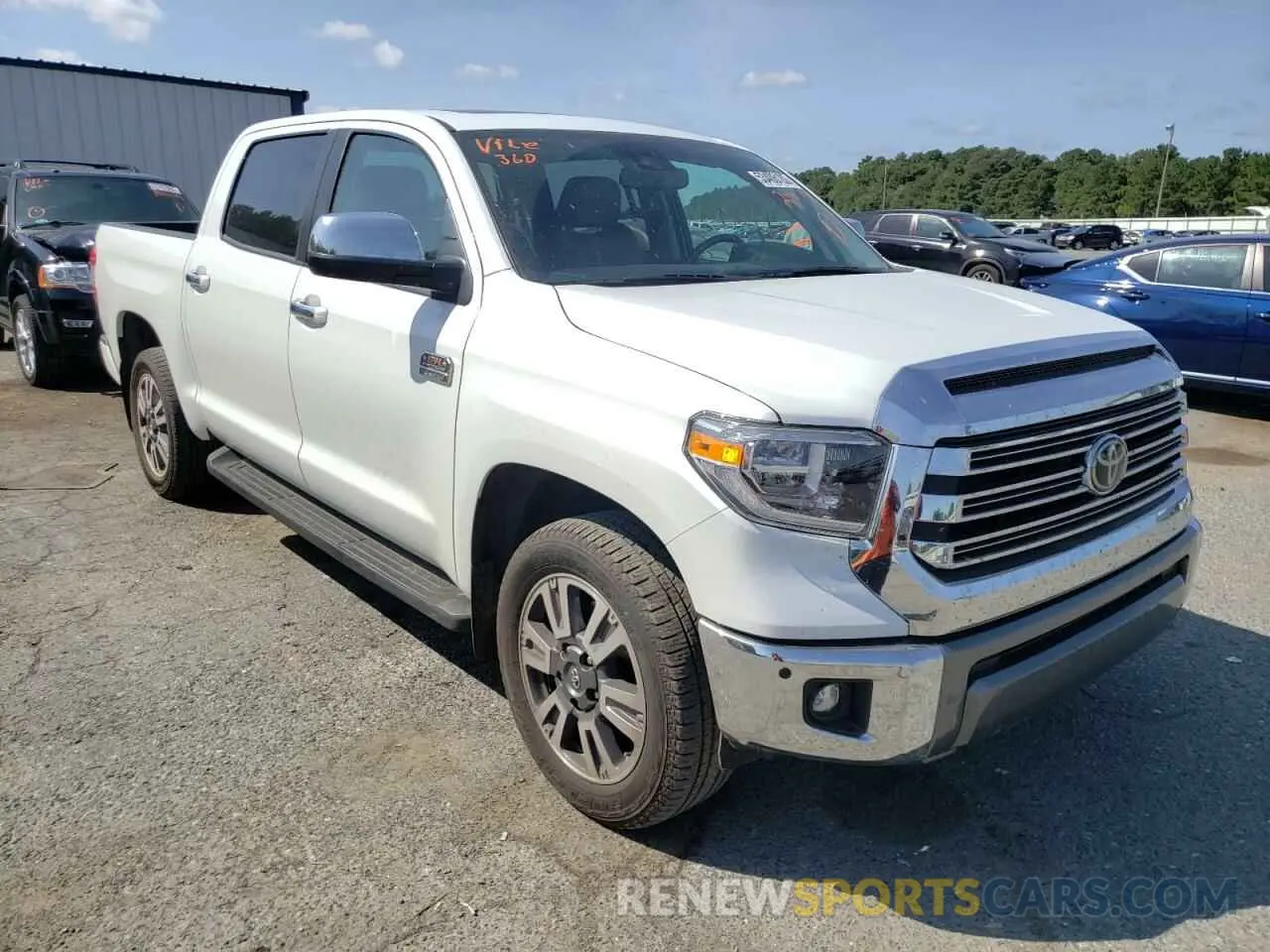 1 fotografías del automóvil dañado 5TFGY5F12MX285723 TOYOTA TUNDRA 2021