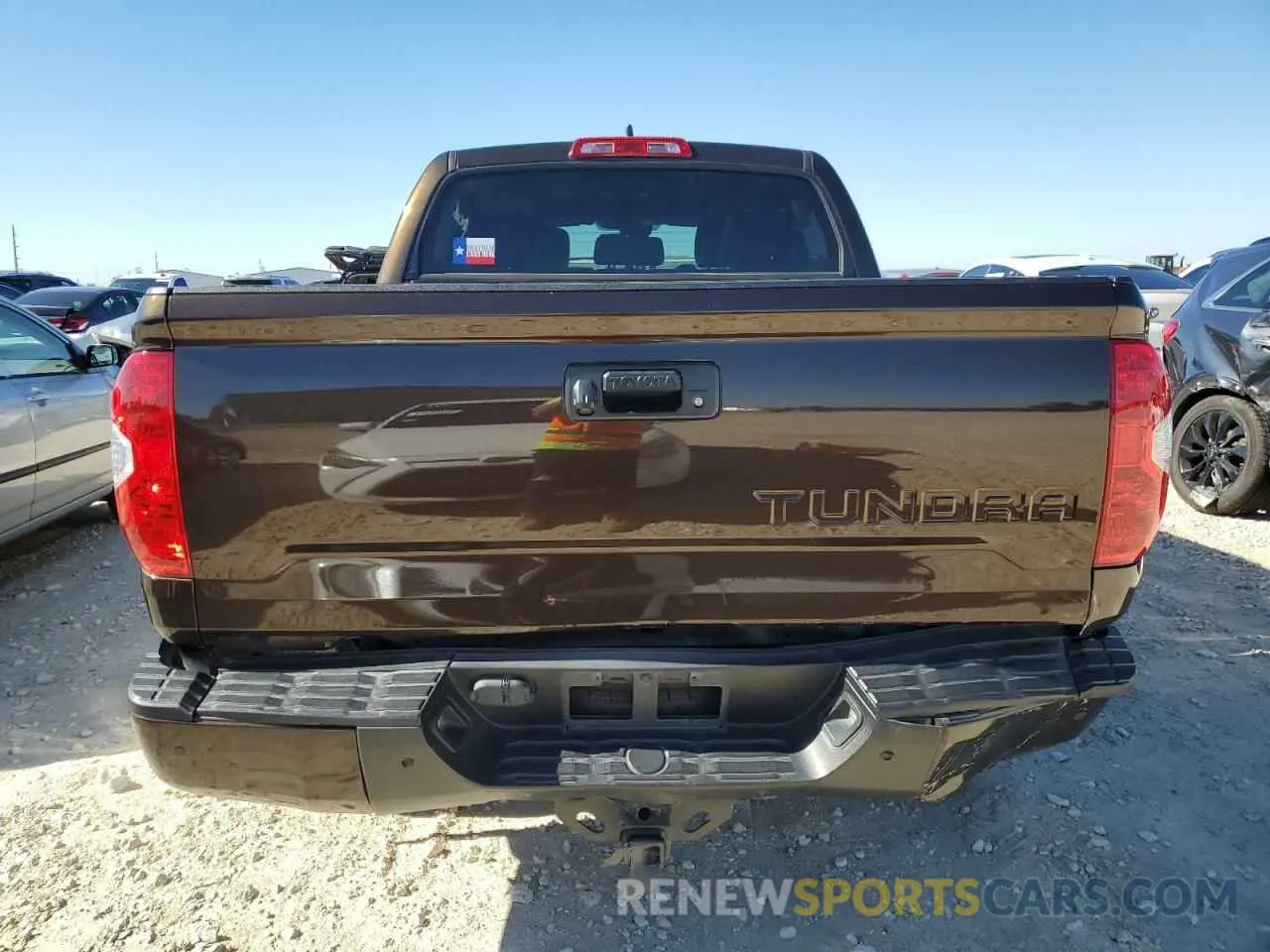 6 fotografías del automóvil dañado 5TFGY5F13MX278876 TOYOTA TUNDRA 2021