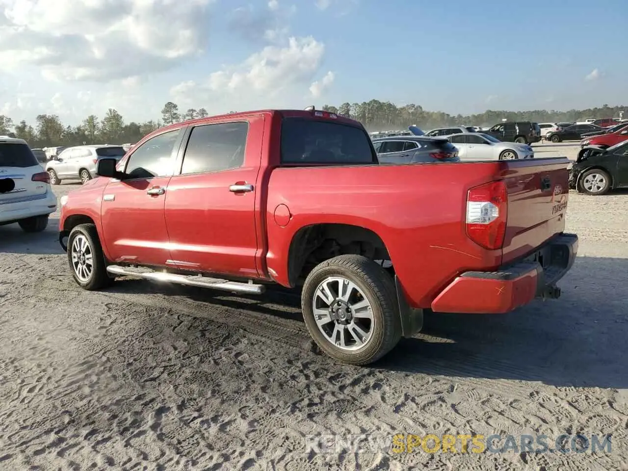2 fotografías del automóvil dañado 5TFGY5F15MX276062 TOYOTA TUNDRA 2021