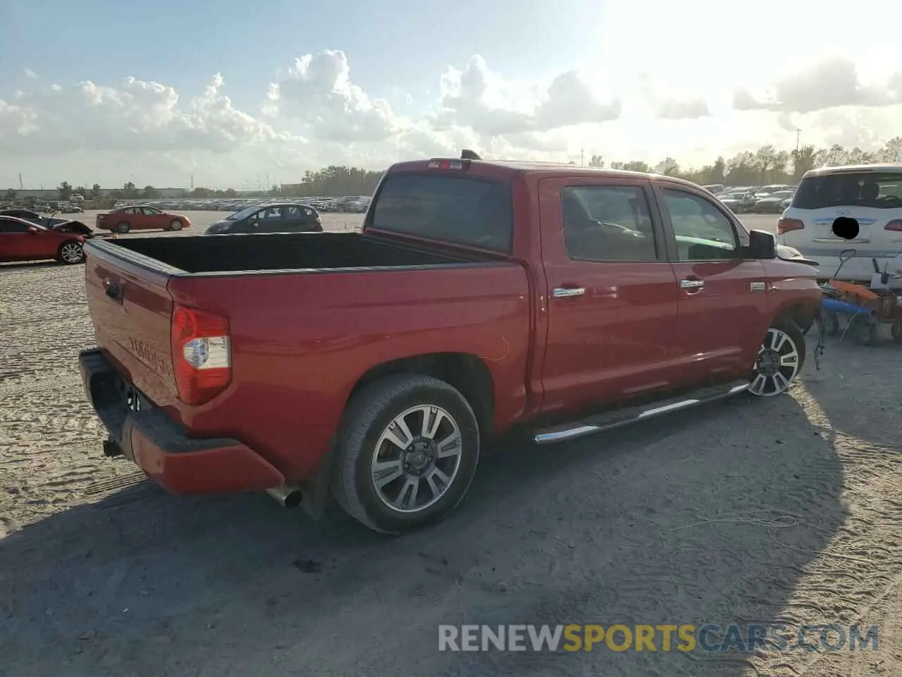 3 fotografías del automóvil dañado 5TFGY5F15MX276062 TOYOTA TUNDRA 2021