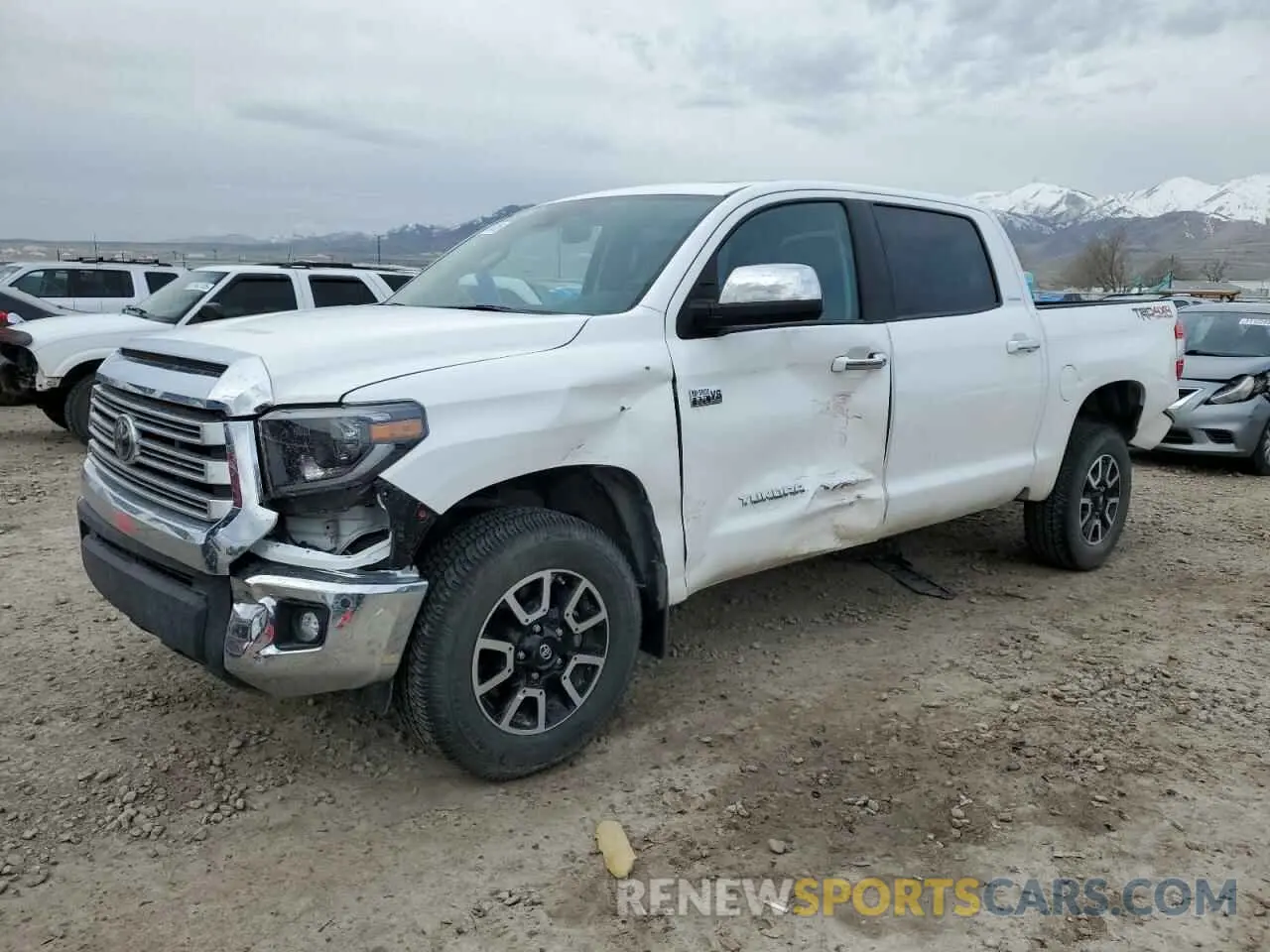 1 fotografías del automóvil dañado 5TFHY5F12MX993376 TOYOTA TUNDRA 2021