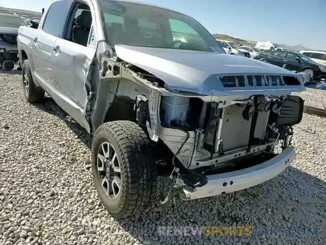 14 fotografías del automóvil dañado 5TFHY5F13MX007255 TOYOTA TUNDRA 2021