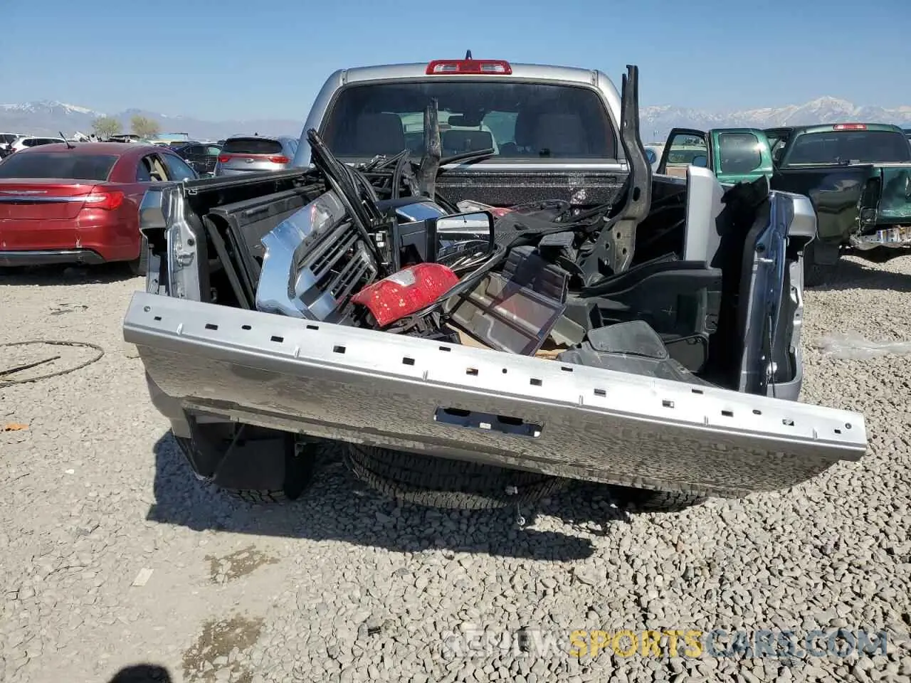 6 fotografías del automóvil dañado 5TFHY5F13MX007255 TOYOTA TUNDRA 2021