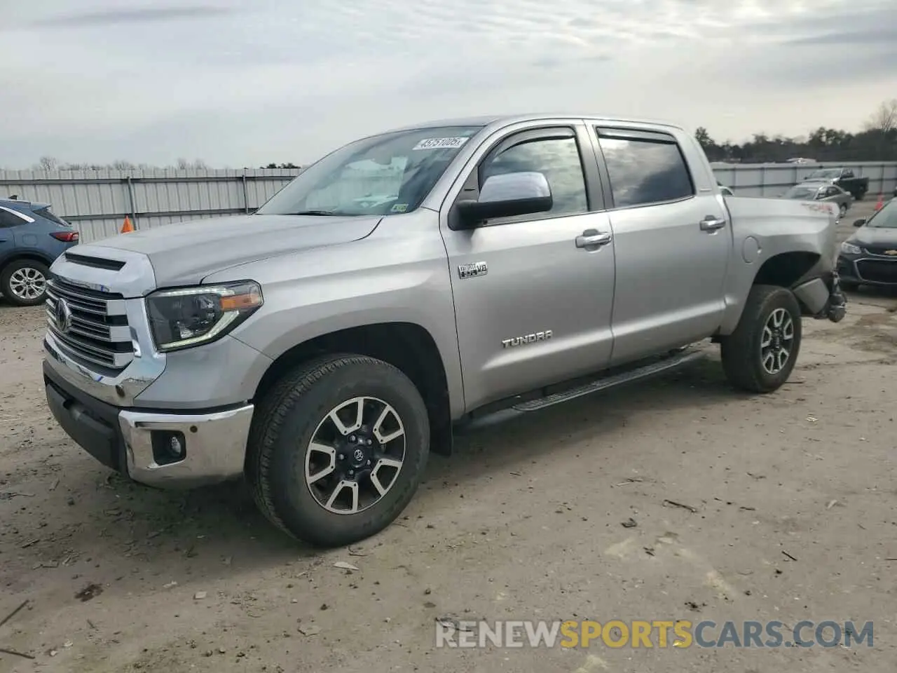 1 fotografías del automóvil dañado 5TFHY5F14MX985151 TOYOTA TUNDRA 2021