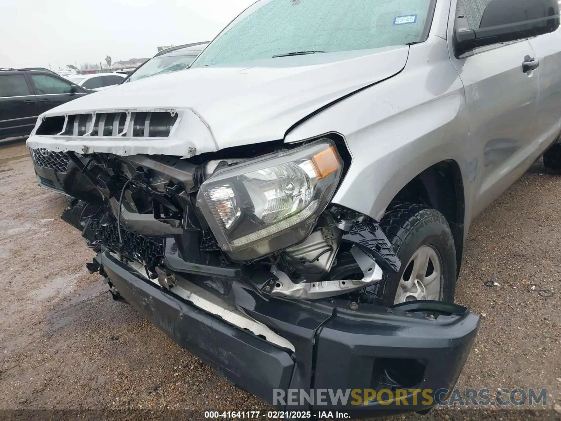 6 fotografías del automóvil dañado 5TFRY5F12MX281339 TOYOTA TUNDRA 2021