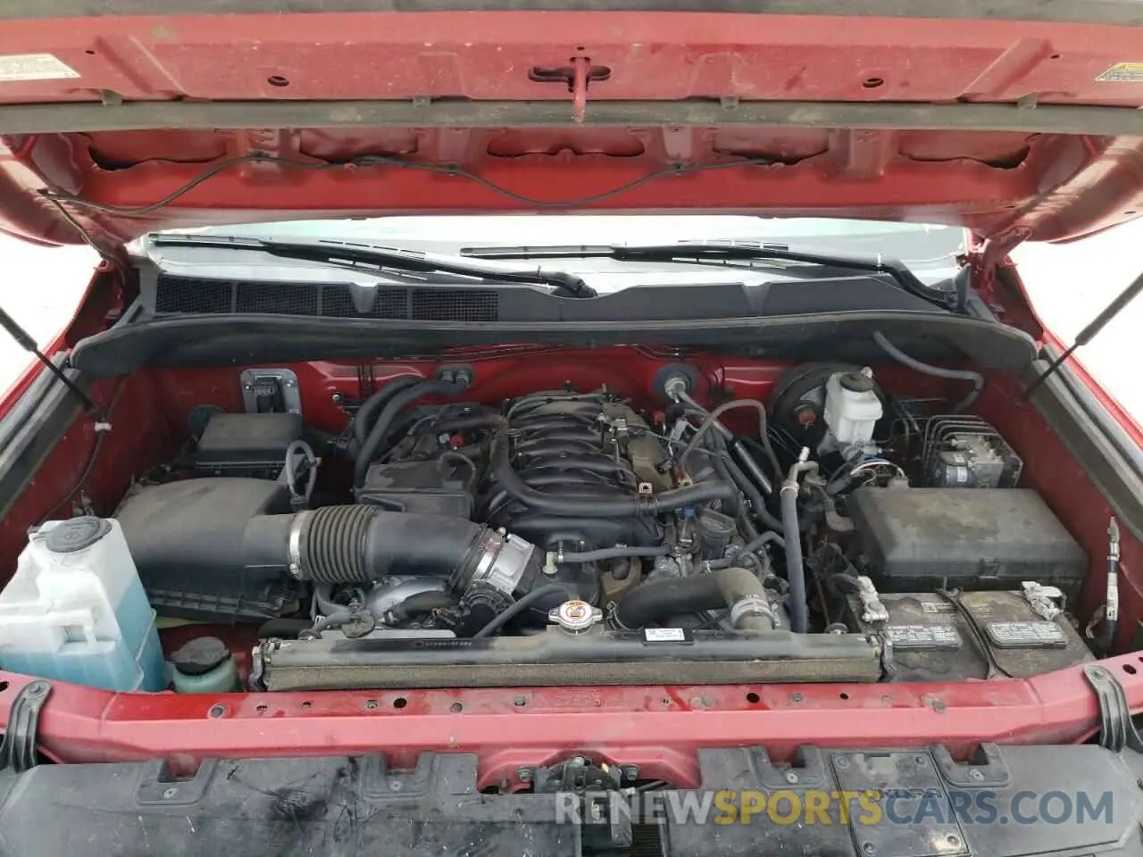 7 fotografías del automóvil dañado 5TFRY5F14MX282251 TOYOTA TUNDRA 2021