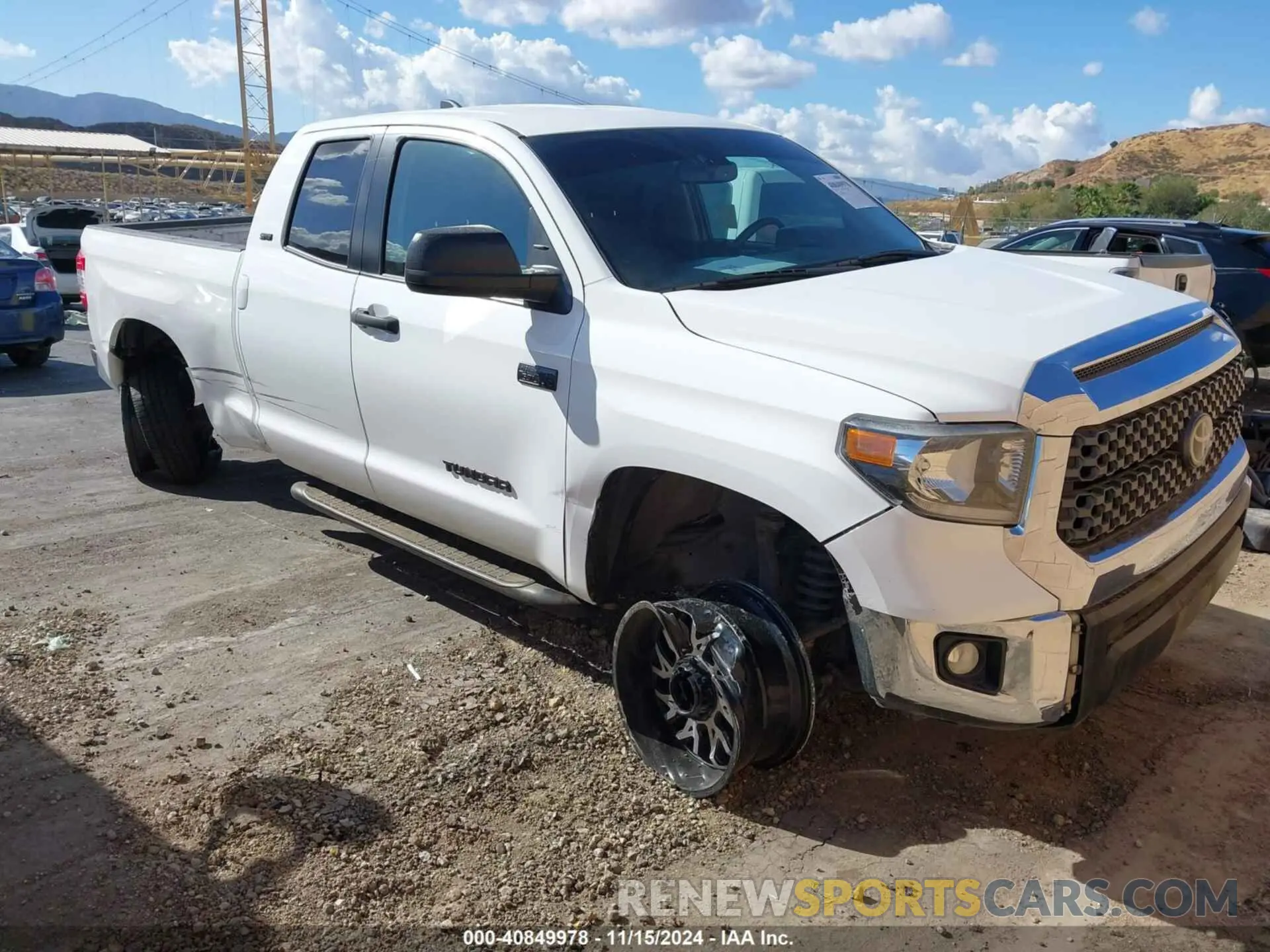 1 fotografías del automóvil dañado 5TFRY5F17MX279862 TOYOTA TUNDRA 2021