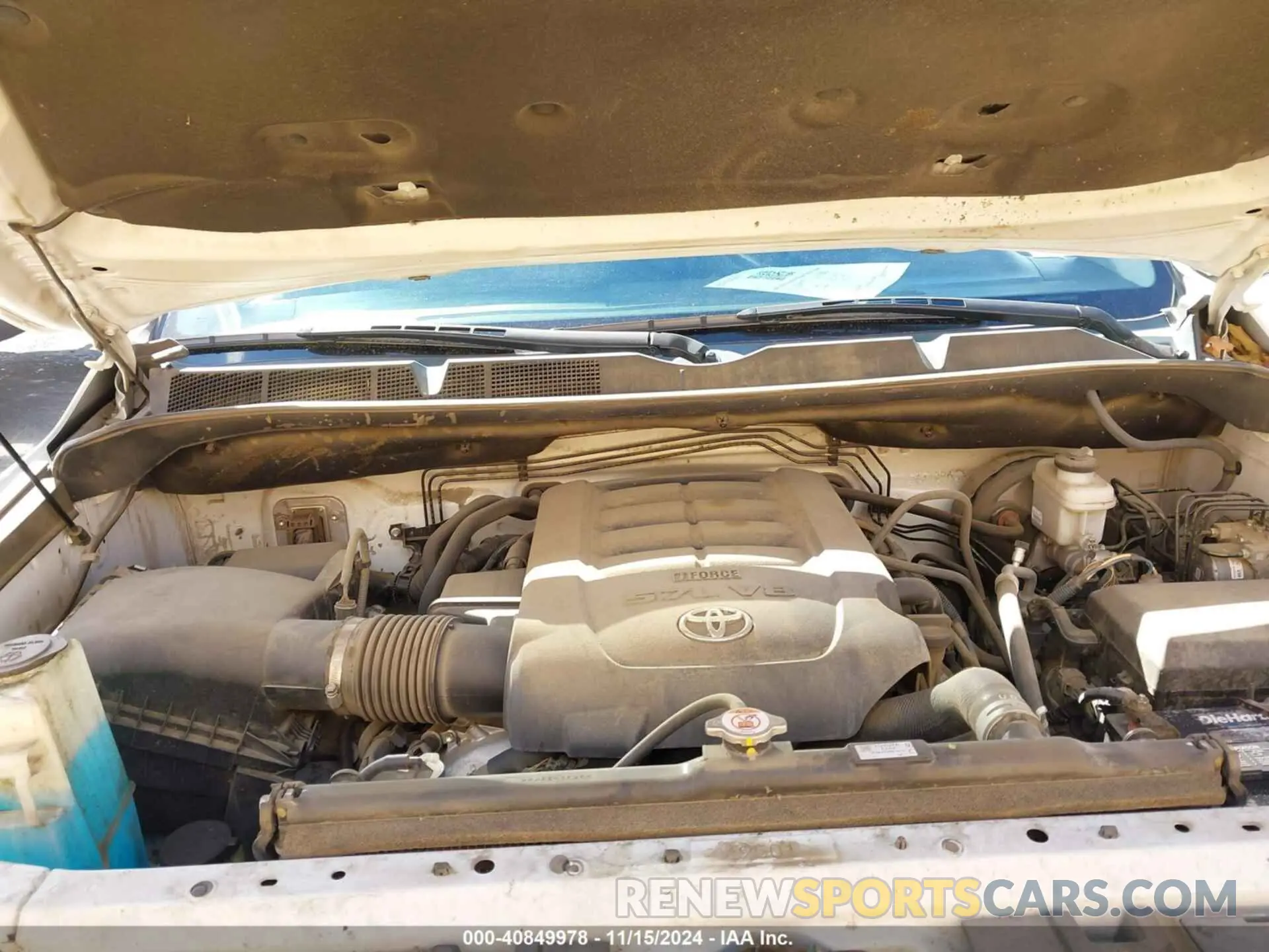 10 fotografías del automóvil dañado 5TFRY5F17MX279862 TOYOTA TUNDRA 2021