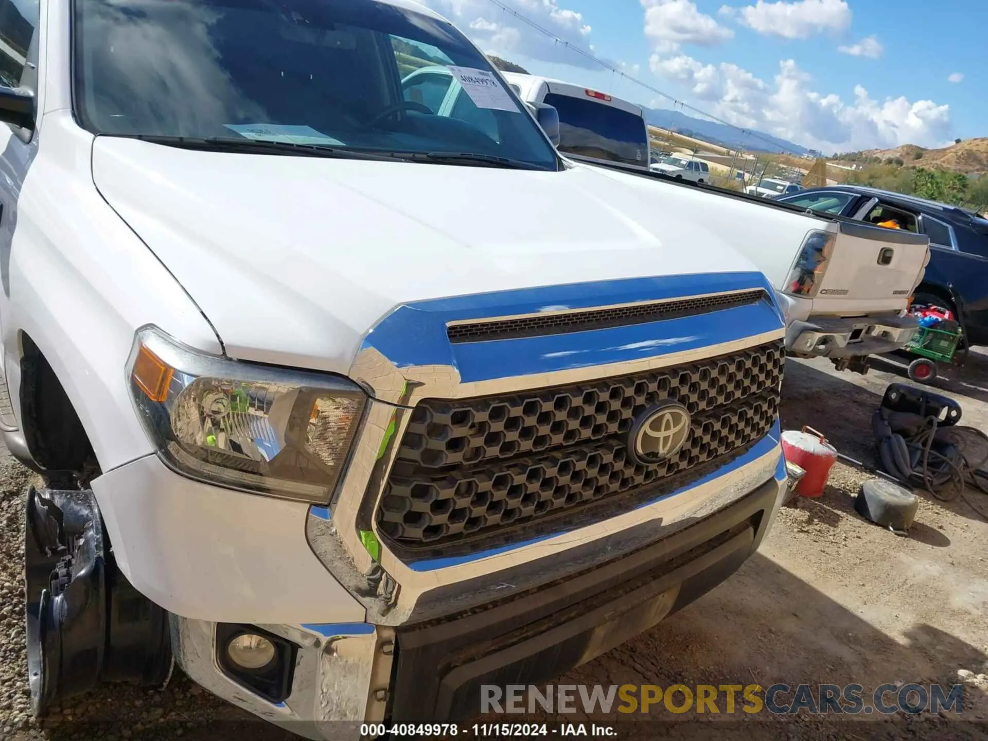 12 fotografías del automóvil dañado 5TFRY5F17MX279862 TOYOTA TUNDRA 2021