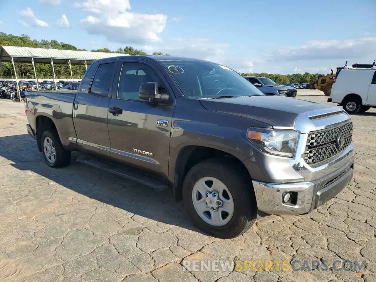 4 fotografías del automóvil dañado 5TFRY5F17MX298024 TOYOTA TUNDRA 2021