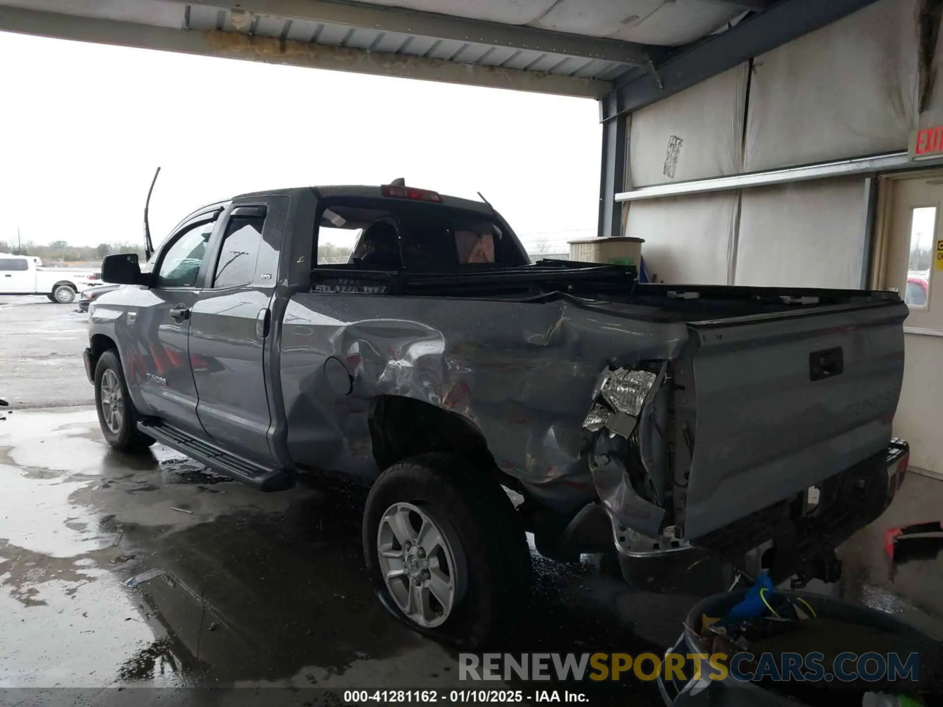 3 fotografías del automóvil dañado 5TFRY5F19MX272315 TOYOTA TUNDRA 2021