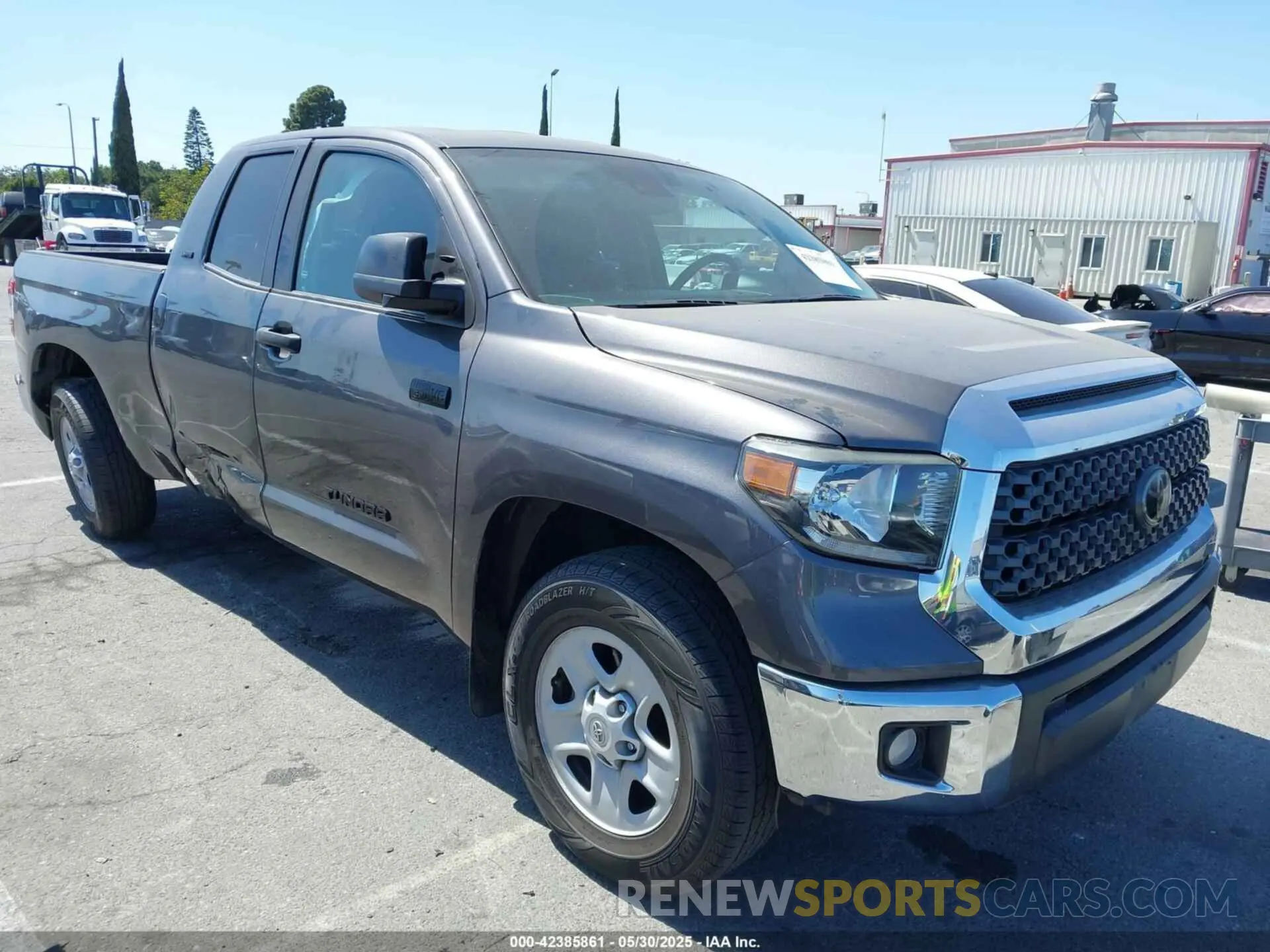1 fotografías del automóvil dañado 5TFRY5F19MX284108 TOYOTA TUNDRA 2021