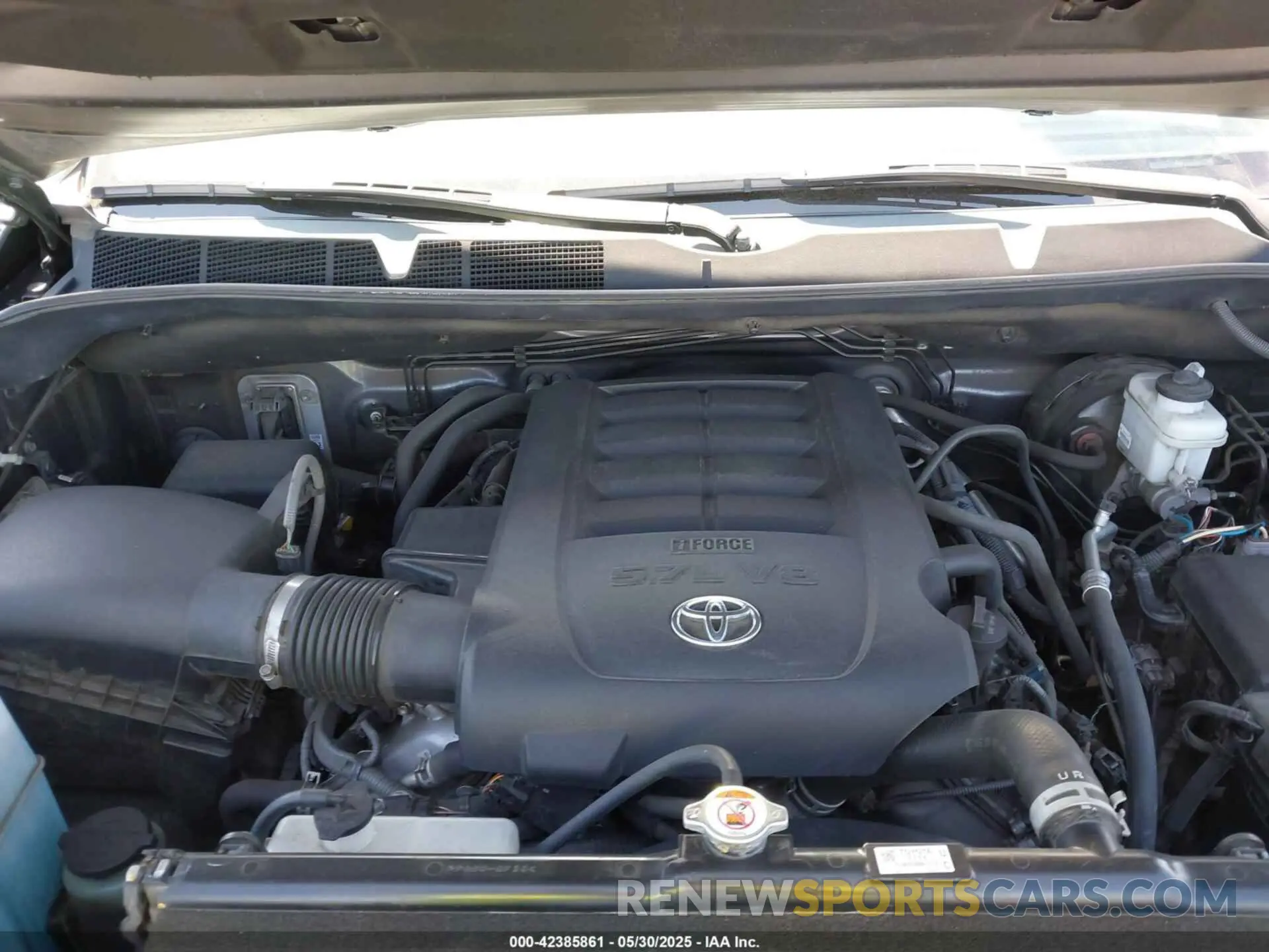 10 fotografías del automóvil dañado 5TFRY5F19MX284108 TOYOTA TUNDRA 2021