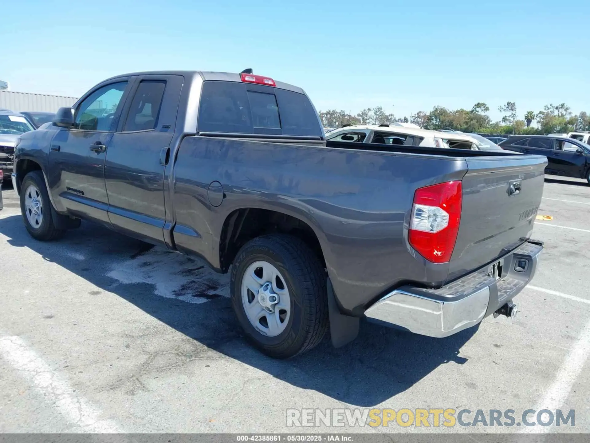 3 fotografías del automóvil dañado 5TFRY5F19MX284108 TOYOTA TUNDRA 2021
