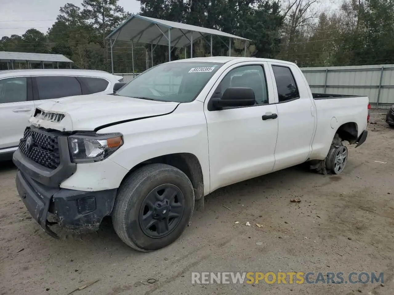 1 fotografías del automóvil dañado 5TFRY5F19MX289681 TOYOTA TUNDRA 2021