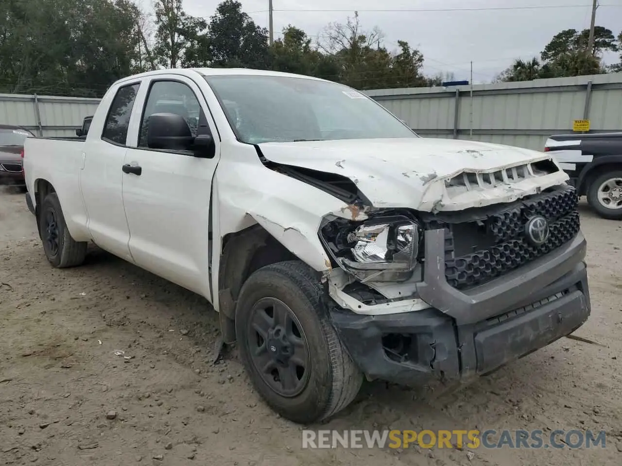 4 fotografías del automóvil dañado 5TFRY5F19MX289681 TOYOTA TUNDRA 2021
