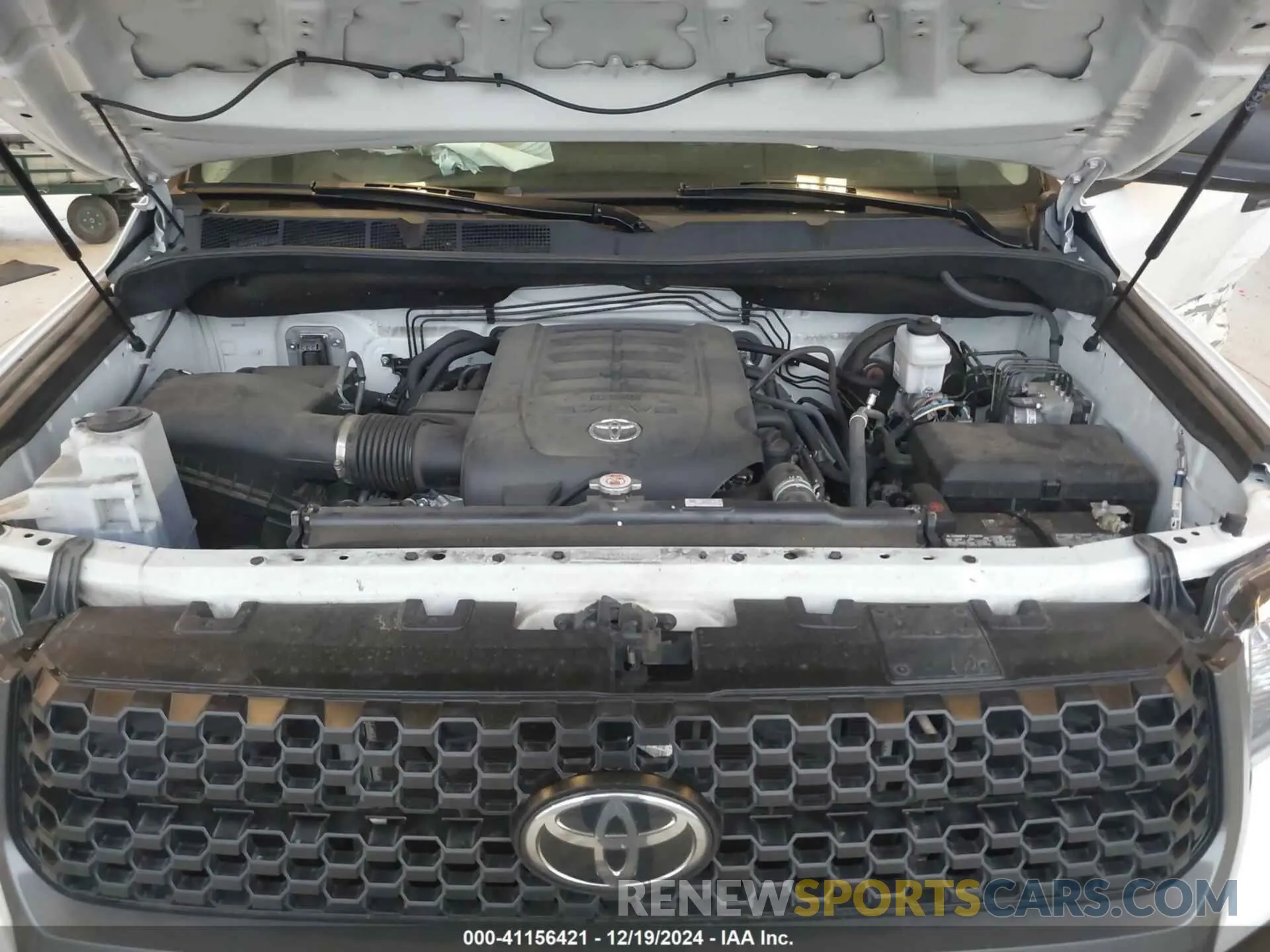 10 fotografías del automóvil dañado 5TFRY5F19MX290684 TOYOTA TUNDRA 2021