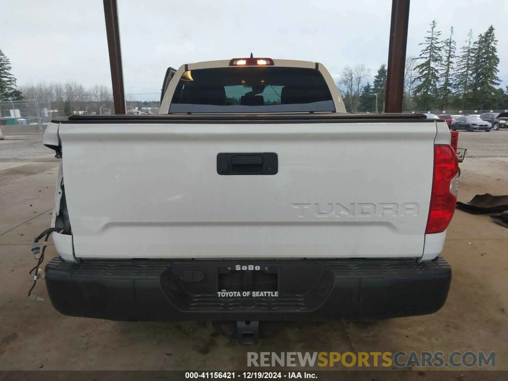 16 fotografías del automóvil dañado 5TFRY5F19MX290684 TOYOTA TUNDRA 2021