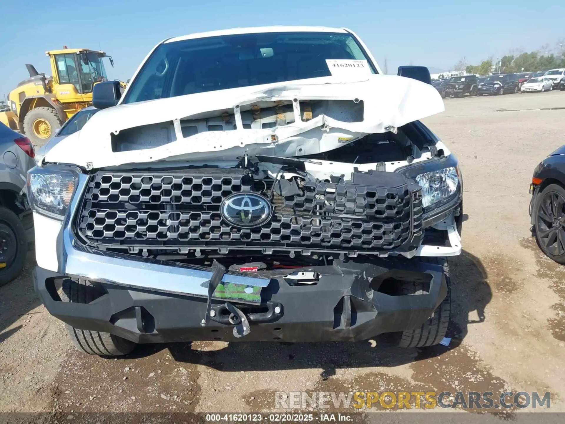 6 fotografías del automóvil dañado 5TFRY5F19MX293763 TOYOTA TUNDRA 2021