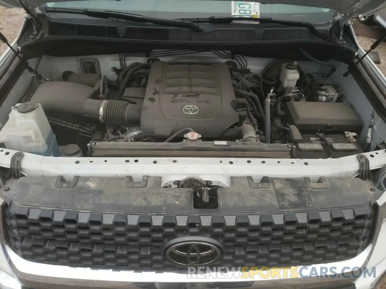 11 fotografías del automóvil dañado 5TFRY5F19MX293956 TOYOTA TUNDRA 2021