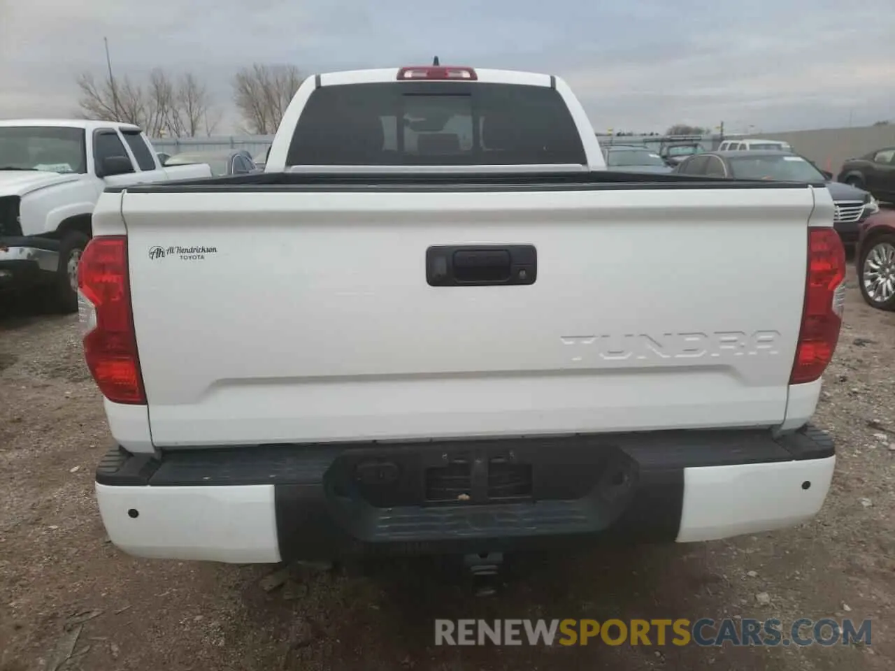 6 fotografías del automóvil dañado 5TFRY5F19MX293956 TOYOTA TUNDRA 2021