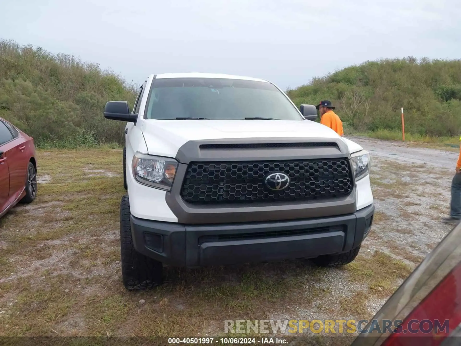 12 fotografías del automóvil dañado 5TFRY5F1XMX279547 TOYOTA TUNDRA 2021