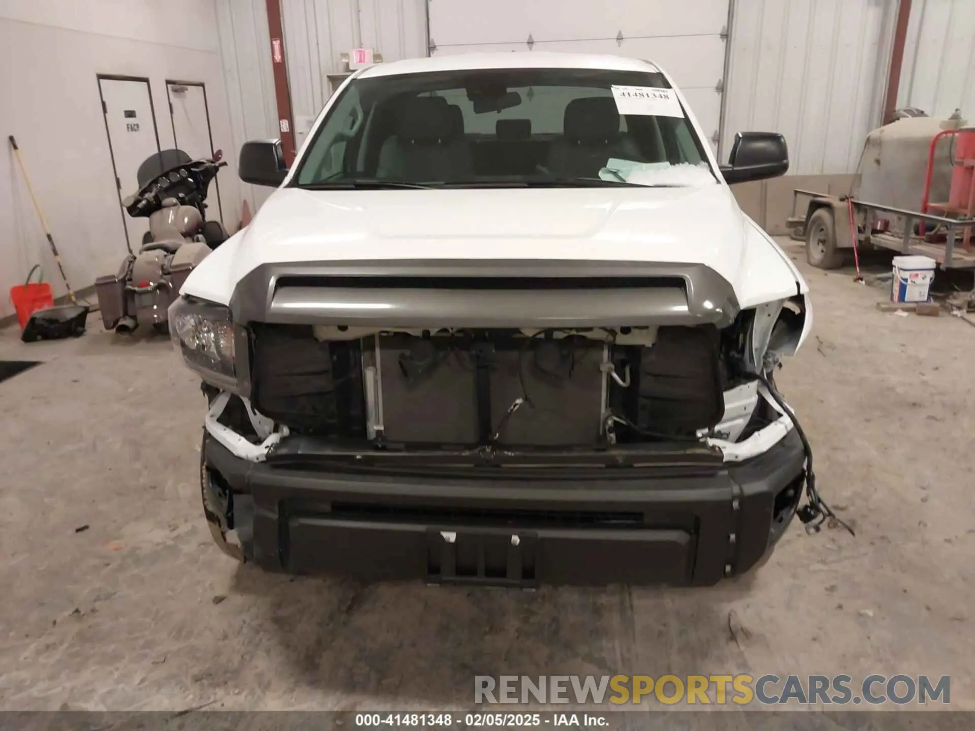 6 fotografías del automóvil dañado 5TFTY5F11MX012464 TOYOTA TUNDRA 2021