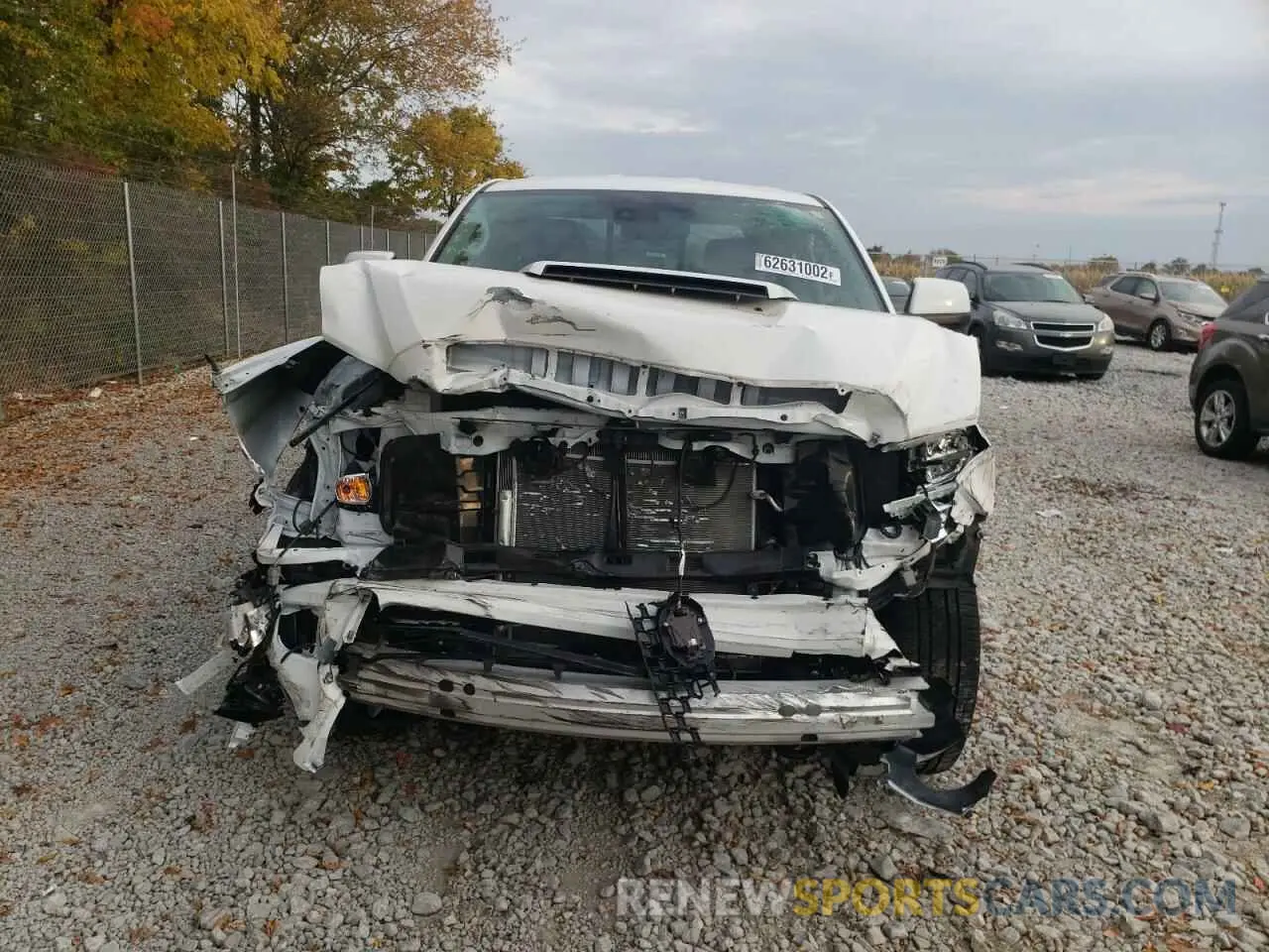 9 fotografías del automóvil dañado 5TFUY5F10MX048926 TOYOTA TUNDRA 2021
