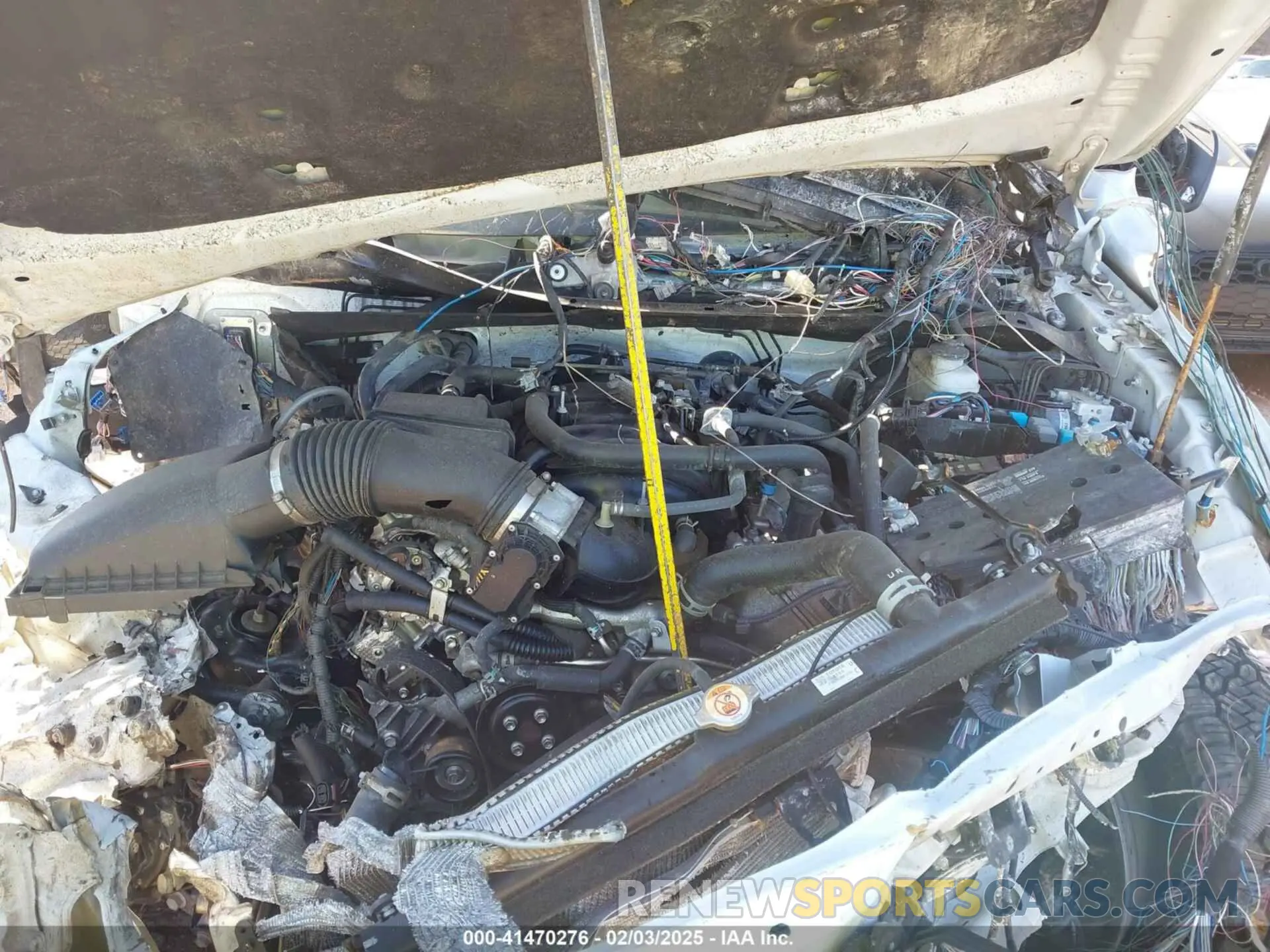 10 fotografías del automóvil dañado 5TFUY5F11MX011609 TOYOTA TUNDRA 2021