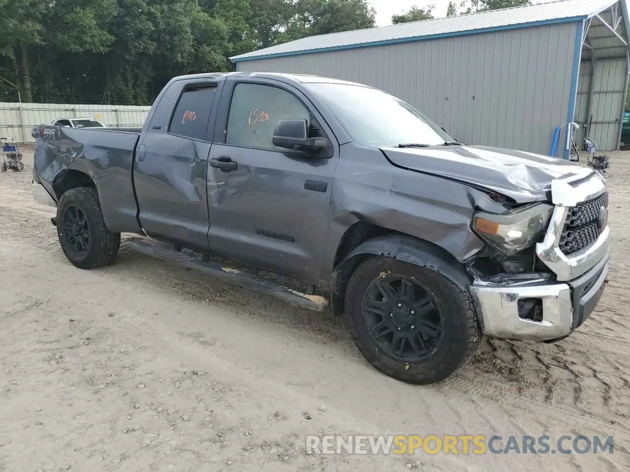 4 fotografías del automóvil dañado 5TFUY5F15MX957552 TOYOTA TUNDRA 2021