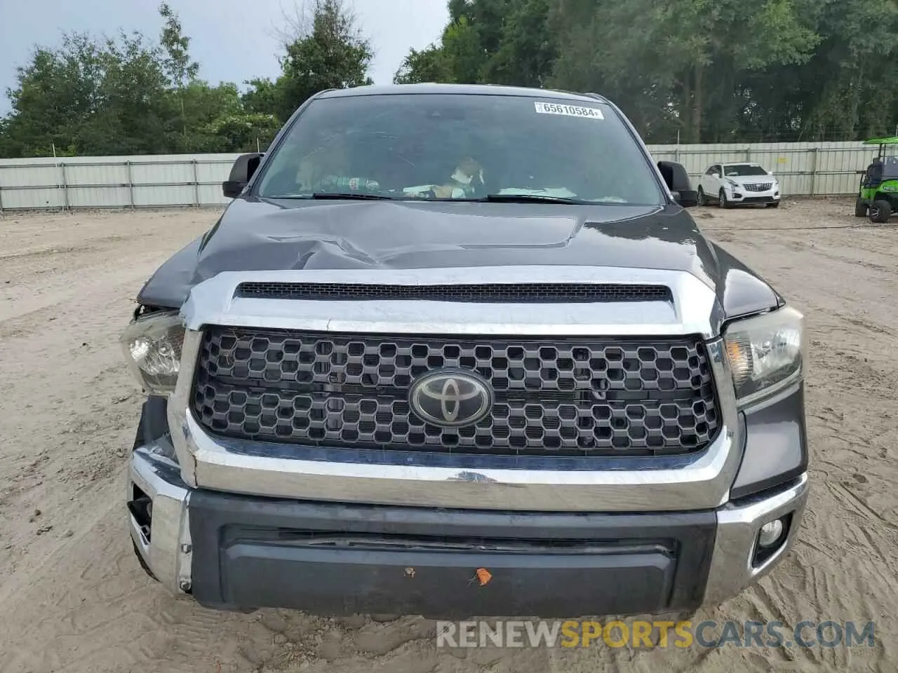 5 fotografías del automóvil dañado 5TFUY5F15MX957552 TOYOTA TUNDRA 2021