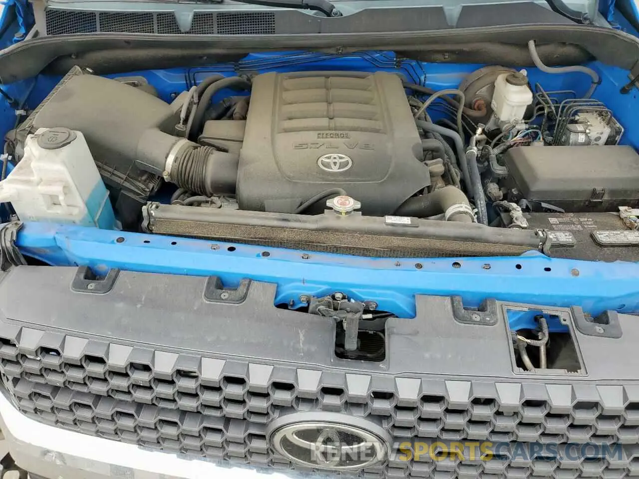 11 fotografías del automóvil dañado 5TFUY5F17MX974921 TOYOTA TUNDRA 2021