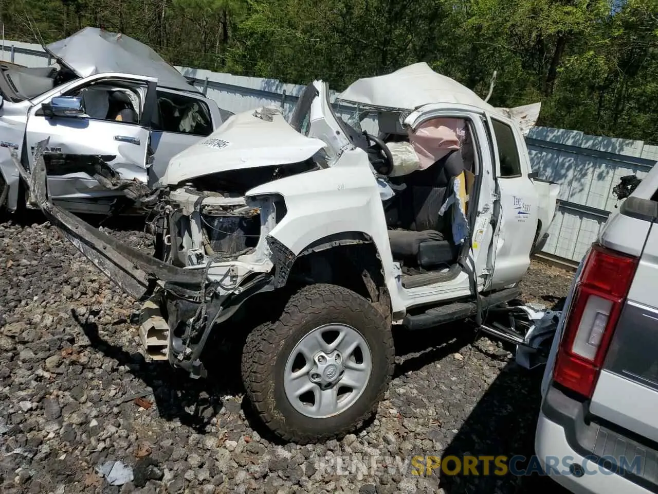 1 fotografías del automóvil dañado 5TFUY5F18MX020744 TOYOTA TUNDRA 2021