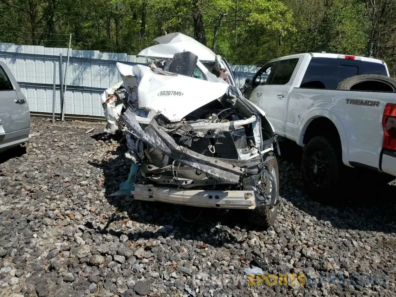 5 fotografías del automóvil dañado 5TFUY5F18MX020744 TOYOTA TUNDRA 2021