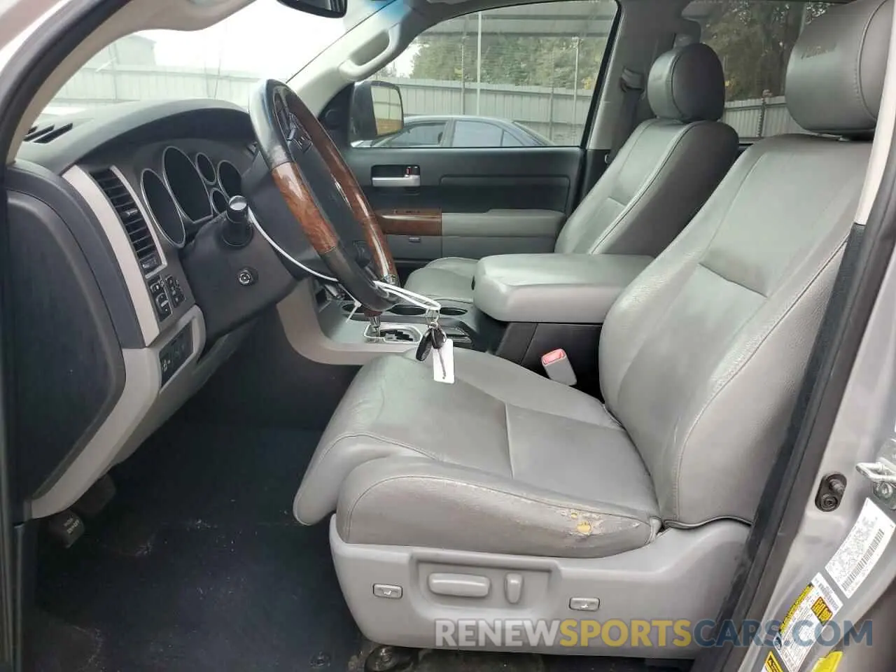 7 fotografías del automóvil dañado 5TFHW5F11DX286338 TOYOTA TUNDRA 2022
