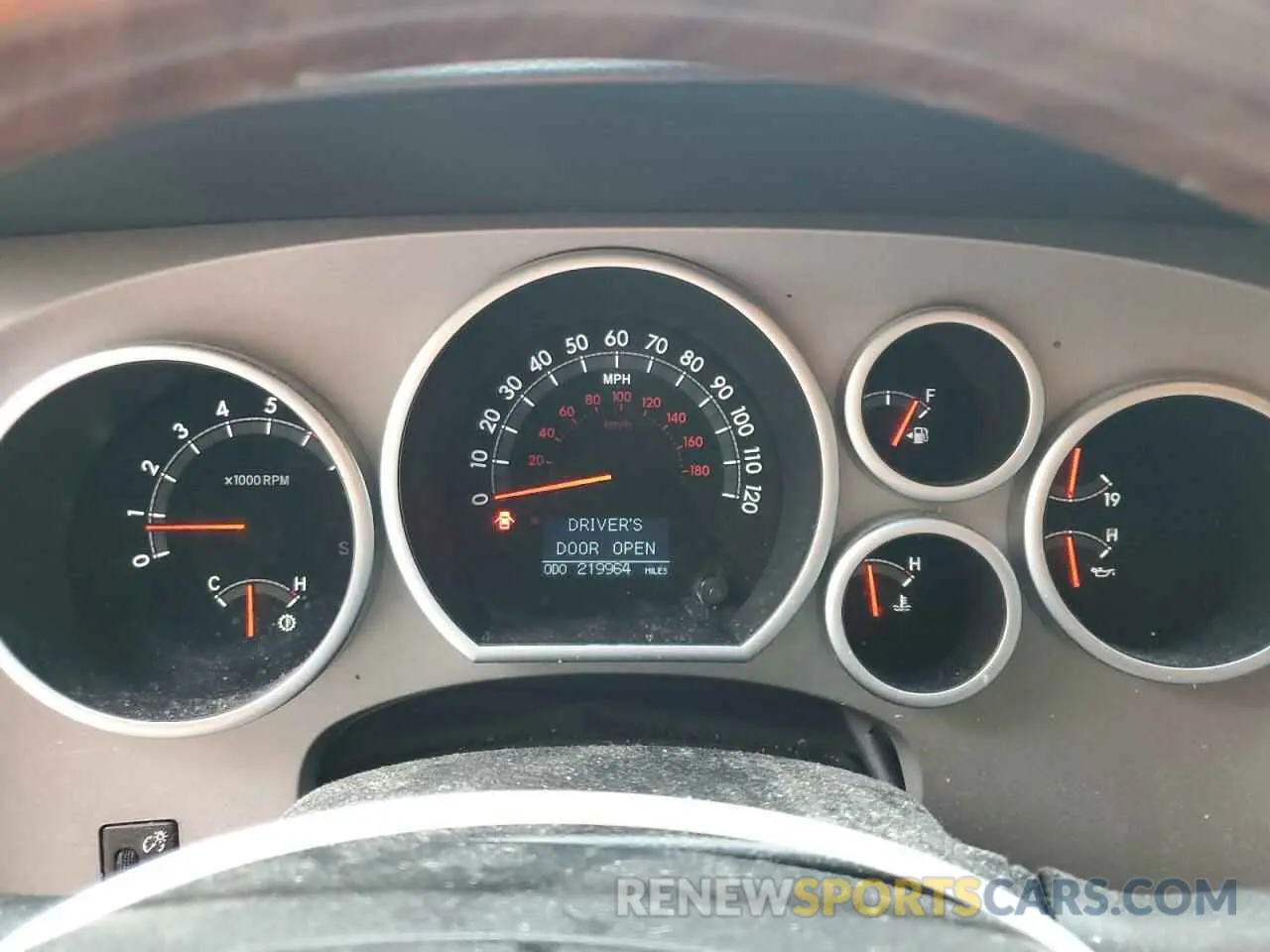 9 fotografías del automóvil dañado 5TFHW5F11DX286338 TOYOTA TUNDRA 2022