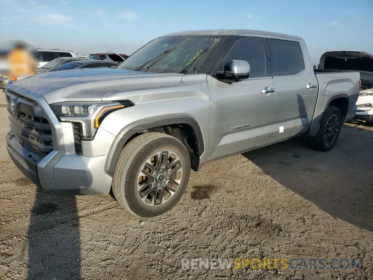 1 fotografías del automóvil dañado 5TFJA5AB3NX004332 TOYOTA TUNDRA 2022