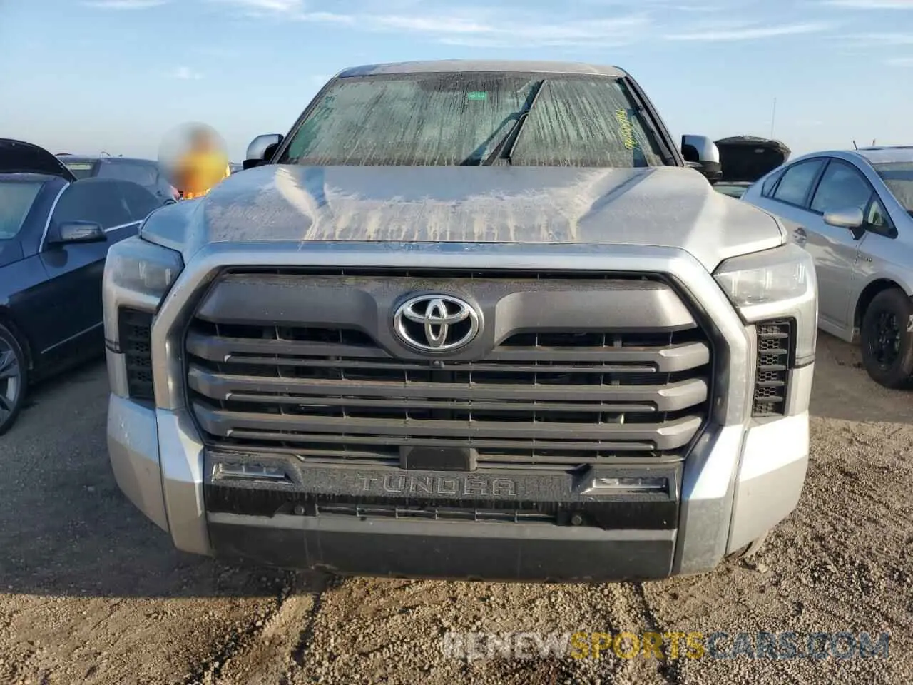 5 fotografías del automóvil dañado 5TFJA5AB3NX004332 TOYOTA TUNDRA 2022