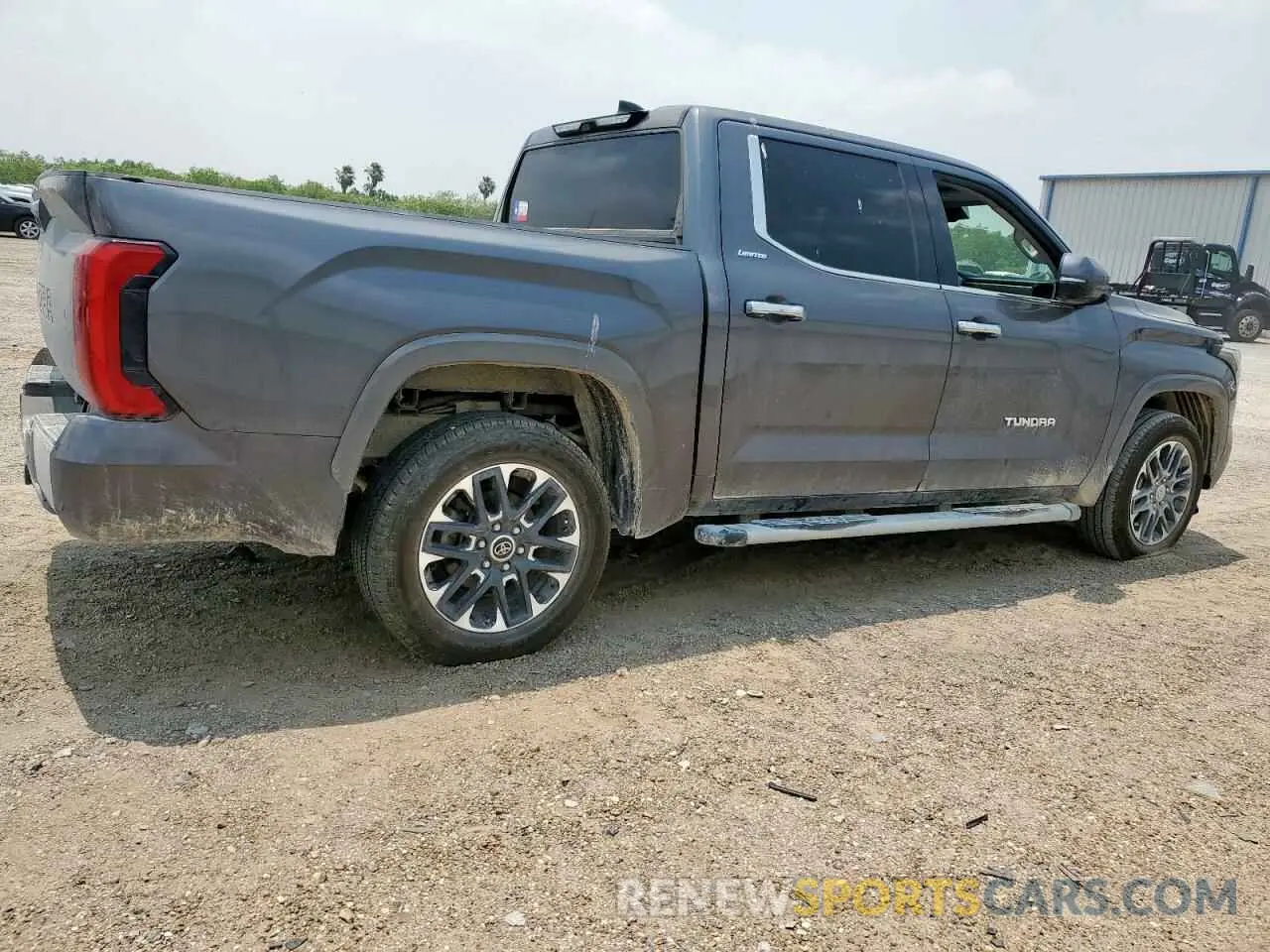 3 fotografías del automóvil dañado 5TFJA5AB4NX005490 TOYOTA TUNDRA 2022