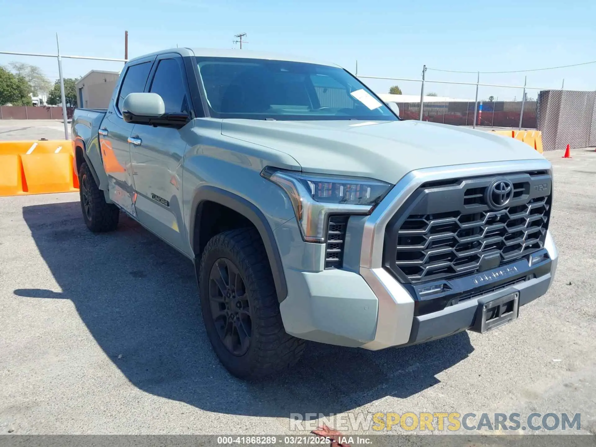 1 fotografías del automóvil dañado 5TFJA5AB6NX012246 TOYOTA TUNDRA 2022