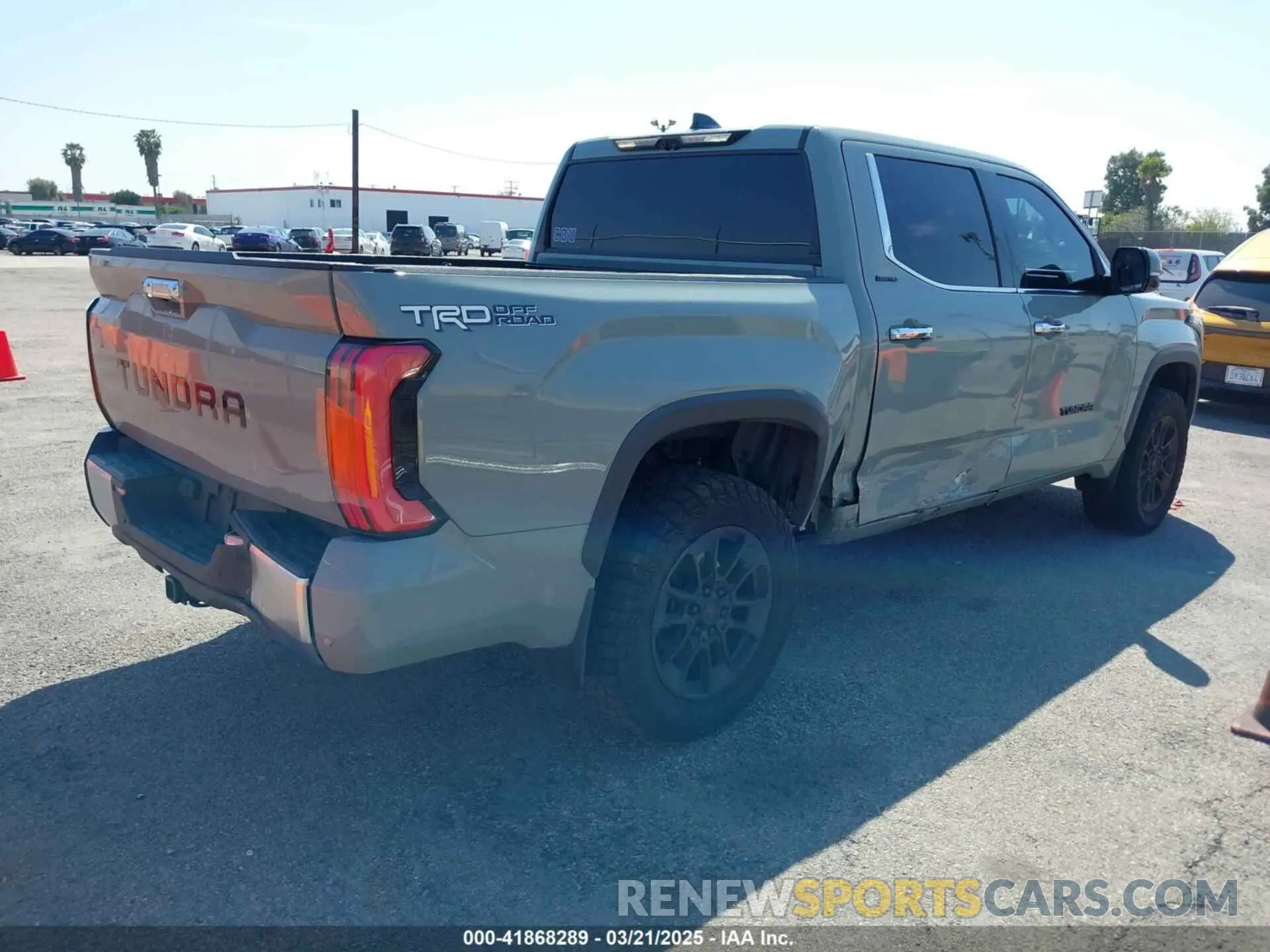 4 fotografías del automóvil dañado 5TFJA5AB6NX012246 TOYOTA TUNDRA 2022