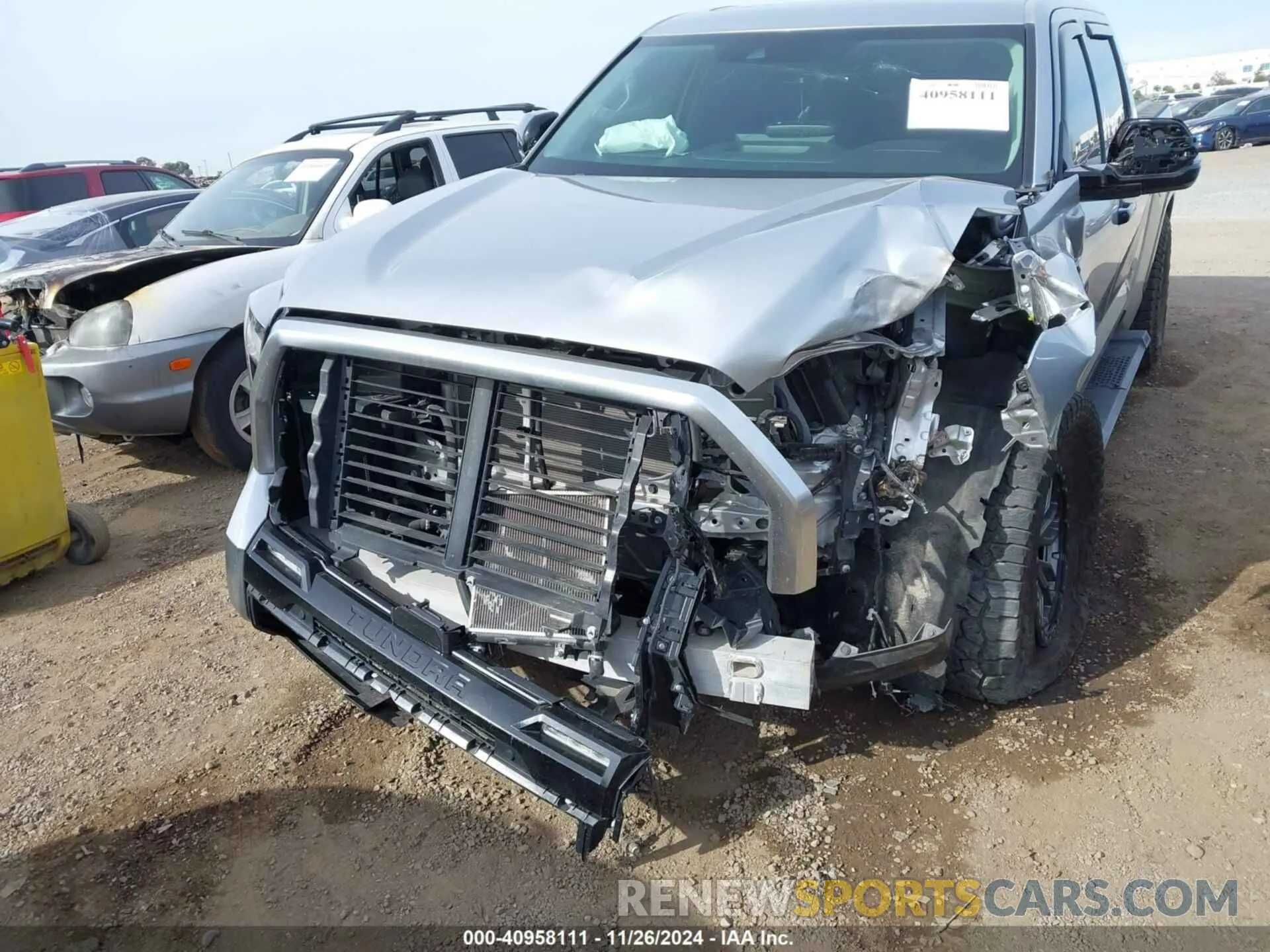 6 fotografías del automóvil dañado 5TFJA5AB7NX006956 TOYOTA TUNDRA 2022