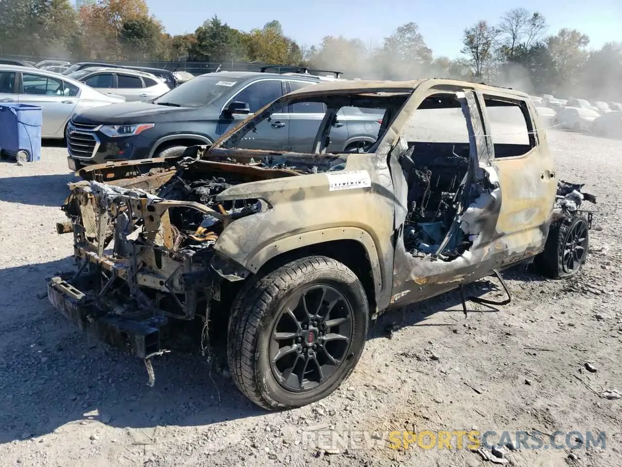 1 fotografías del automóvil dañado 5TFJA5ABXNX010628 TOYOTA TUNDRA 2022