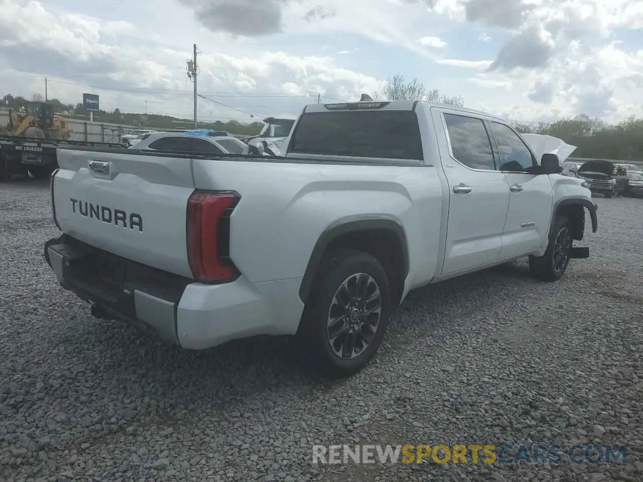 3 fotografías del automóvil dañado 5TFJA5BC2NX001476 TOYOTA TUNDRA 2022