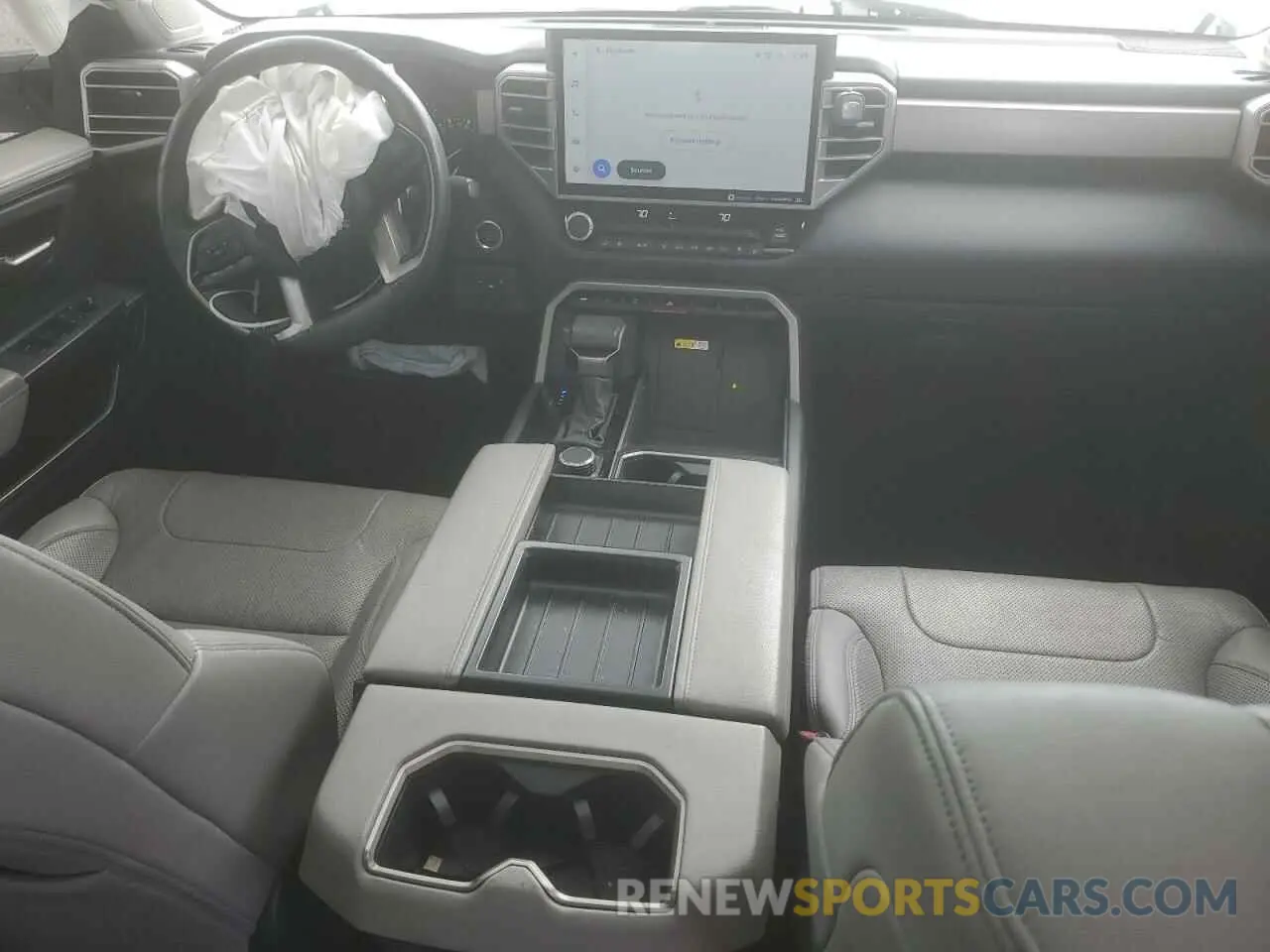 8 fotografías del automóvil dañado 5TFJA5BC2NX001476 TOYOTA TUNDRA 2022