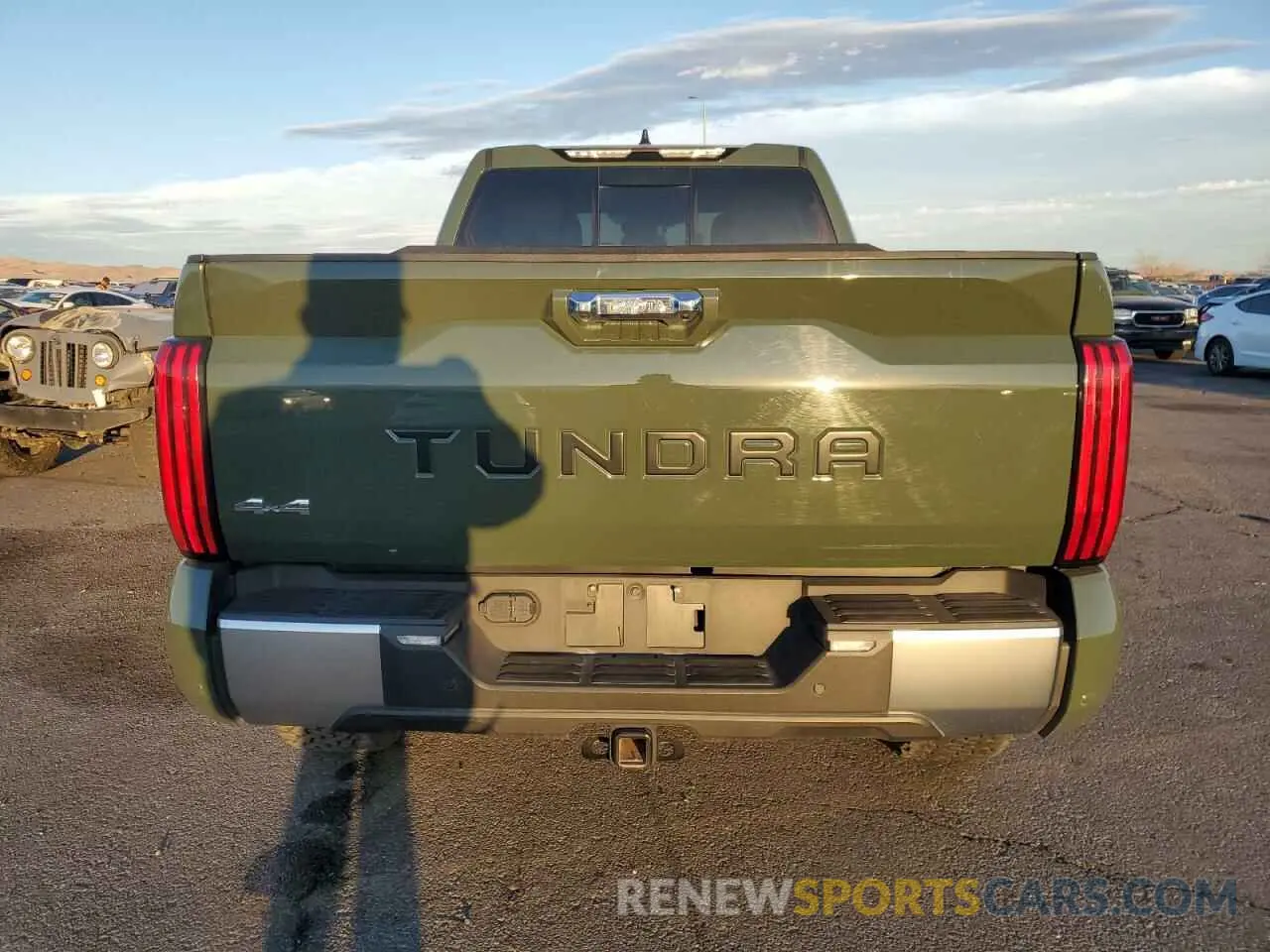 6 fotografías del automóvil dañado 5TFJA5DA0NX037663 TOYOTA TUNDRA 2022