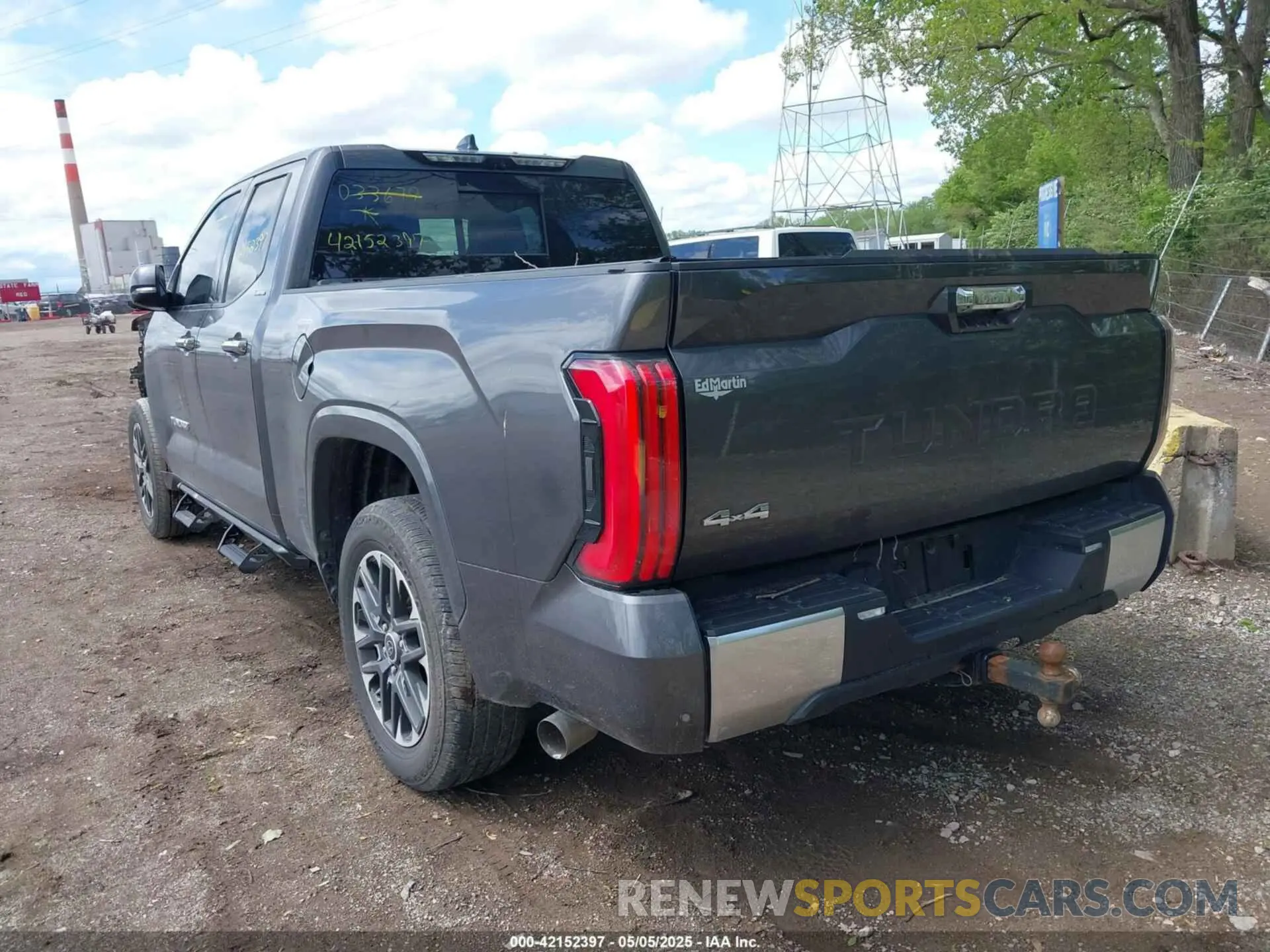 3 fotografías del automóvil dañado 5TFJA5DA6NX033679 TOYOTA TUNDRA 2022